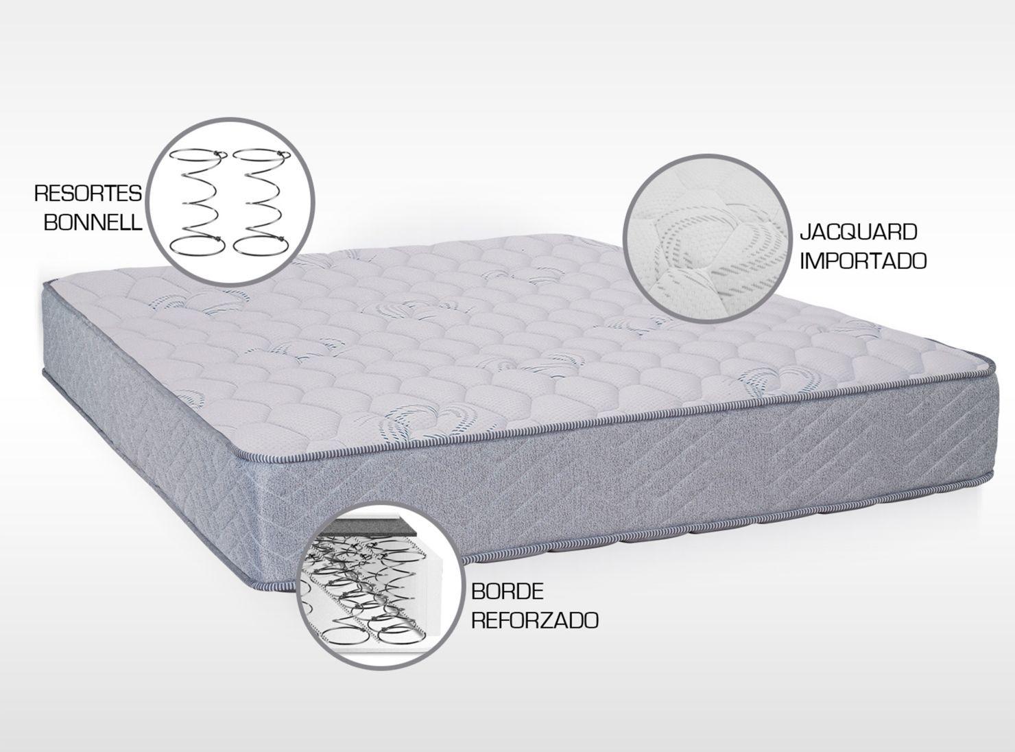 Colchón Resortes Ebro 1.5 Plazas-3