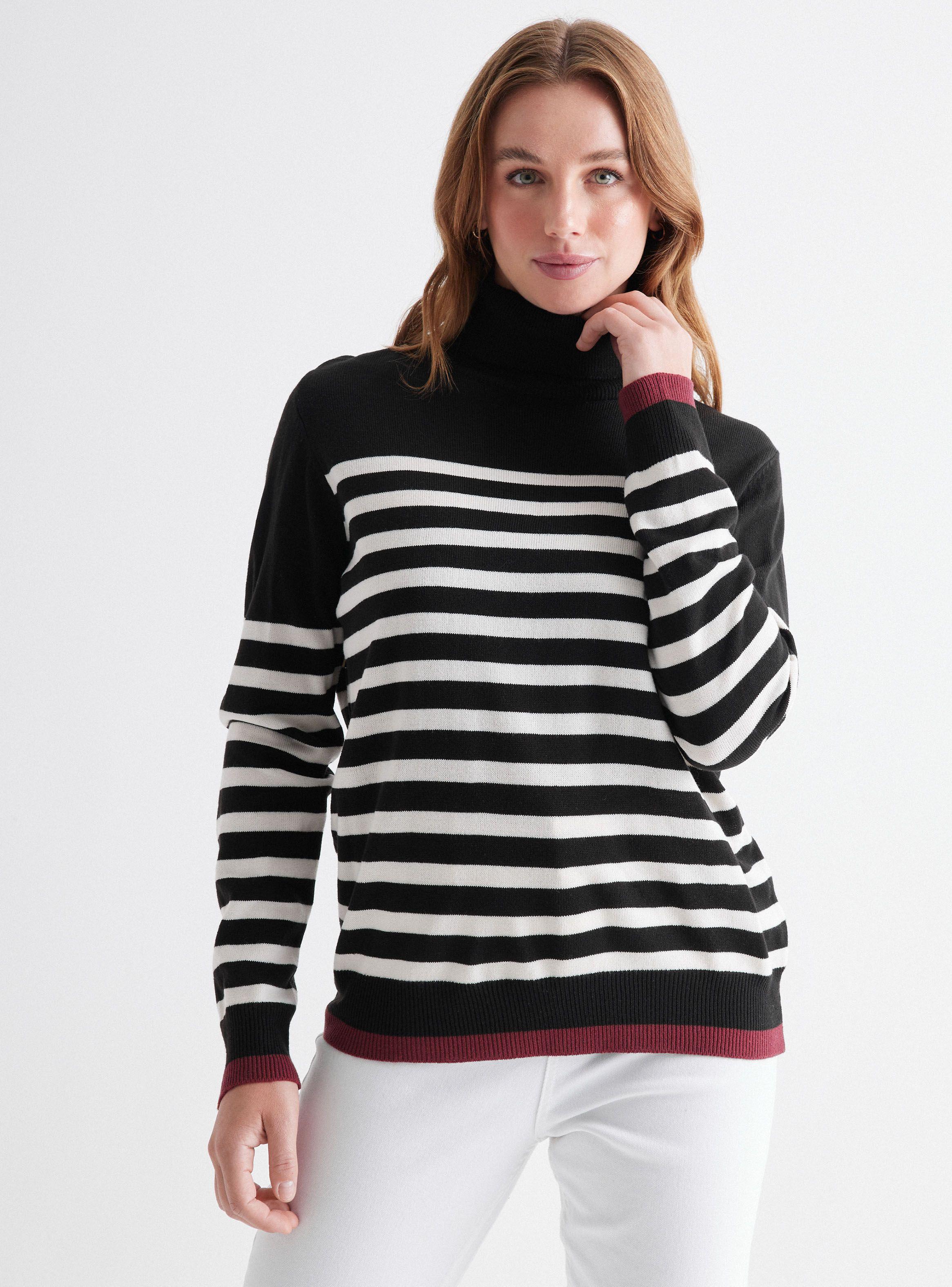 Sweater Holgado Cuello Alto-0