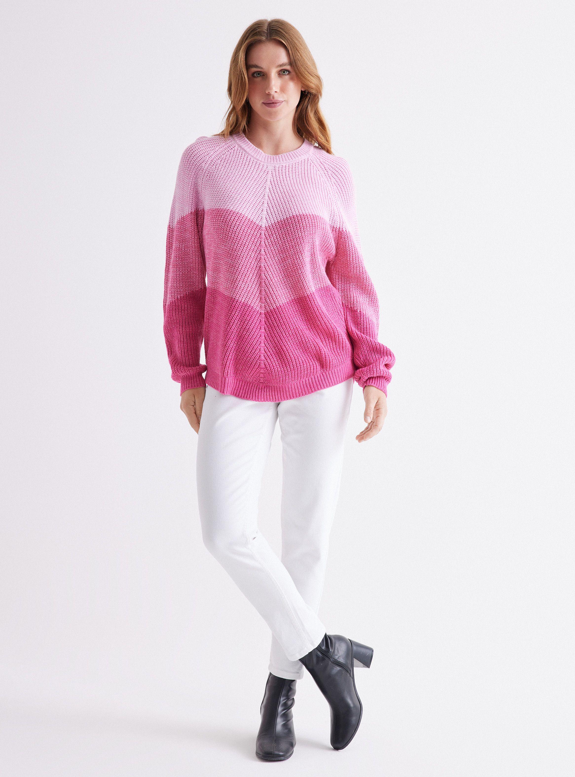 Sweater Degradé Cuello Redondo Color-4