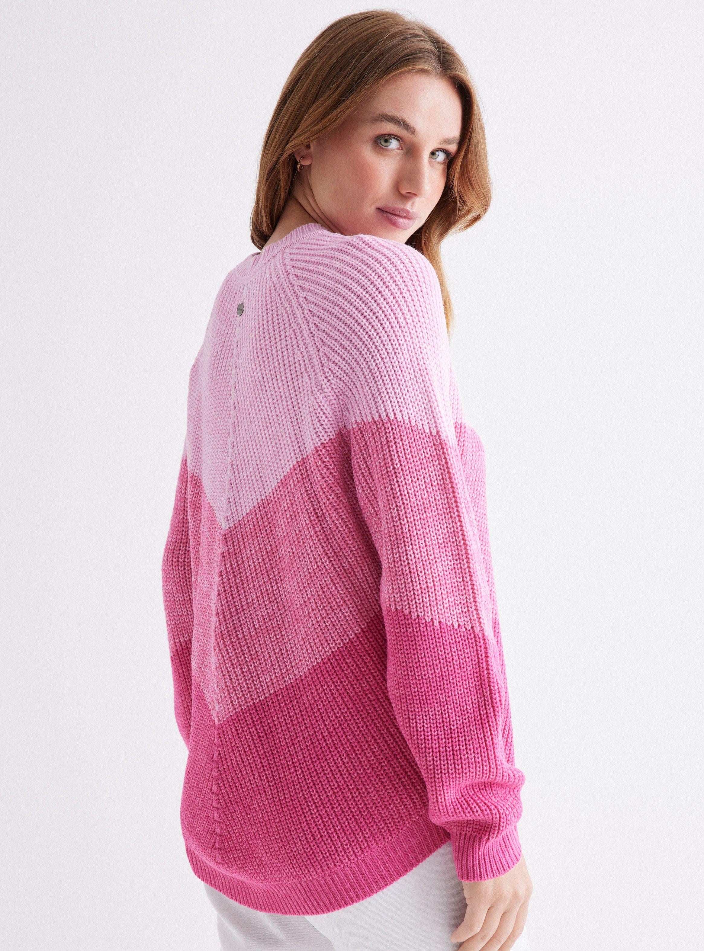 Sweater Degradé Cuello Redondo Color-1