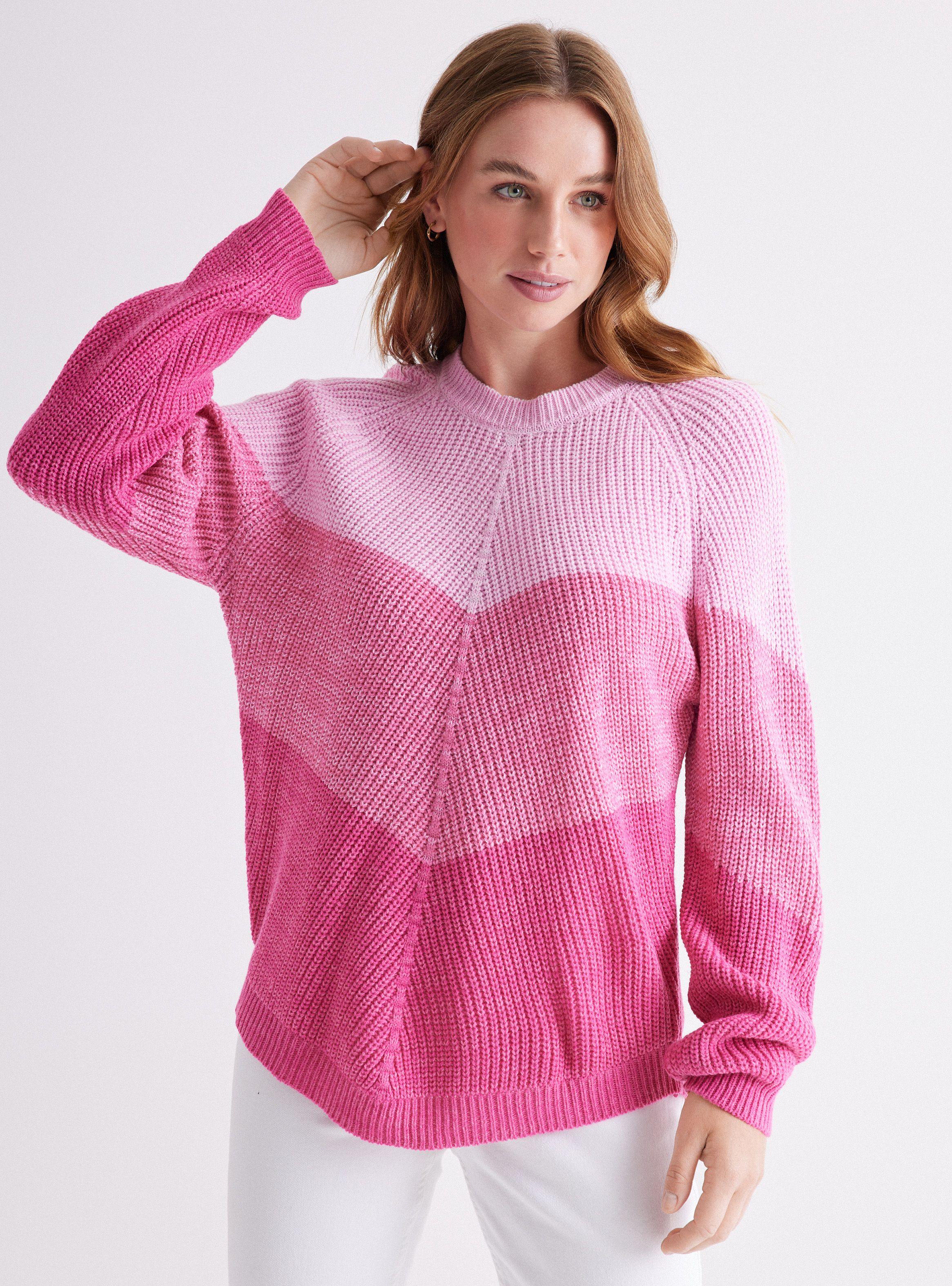 Sweater Degradé Cuello Redondo Color-0
