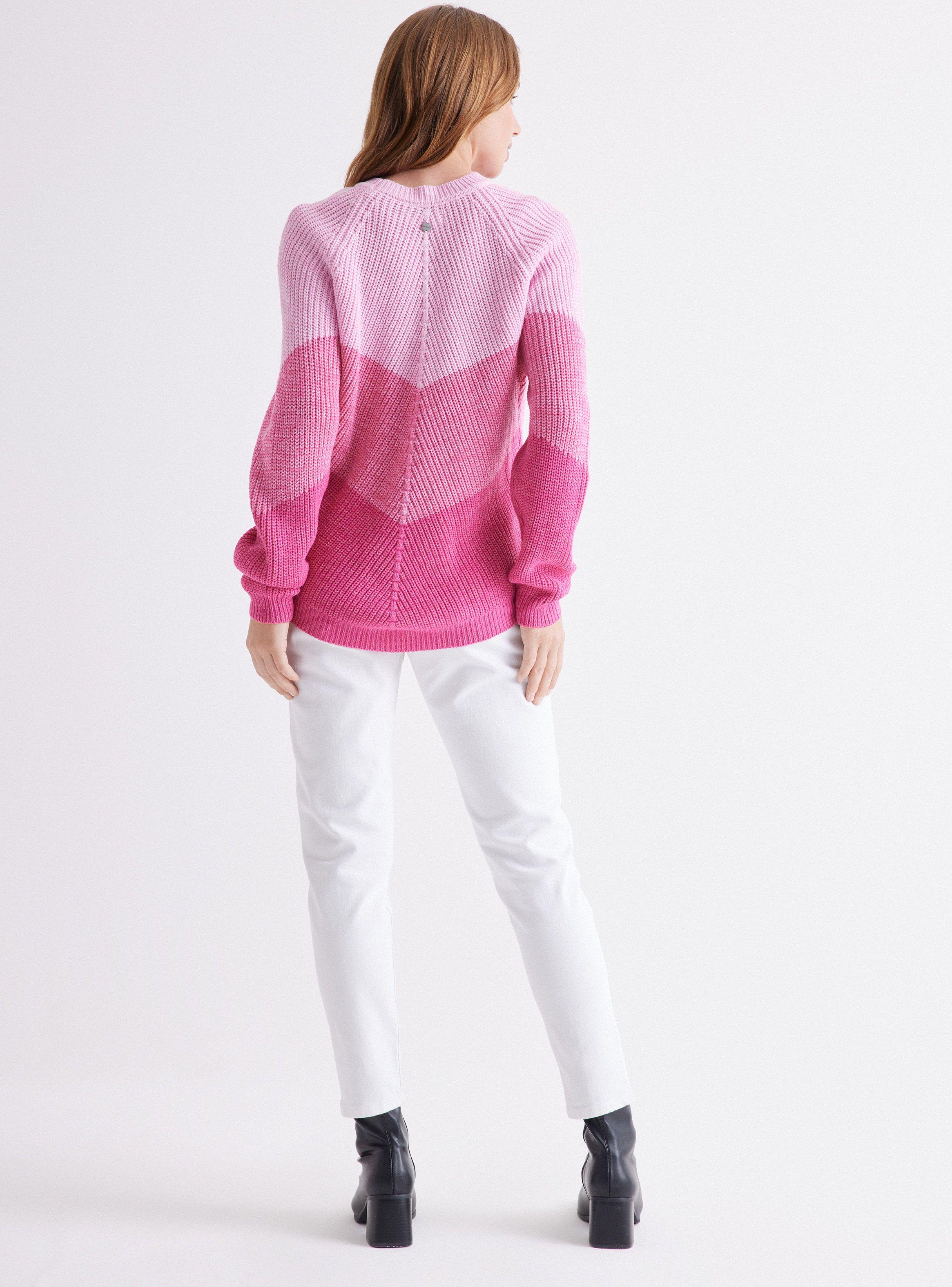 Sweater Degradé Cuello Redondo Color-5