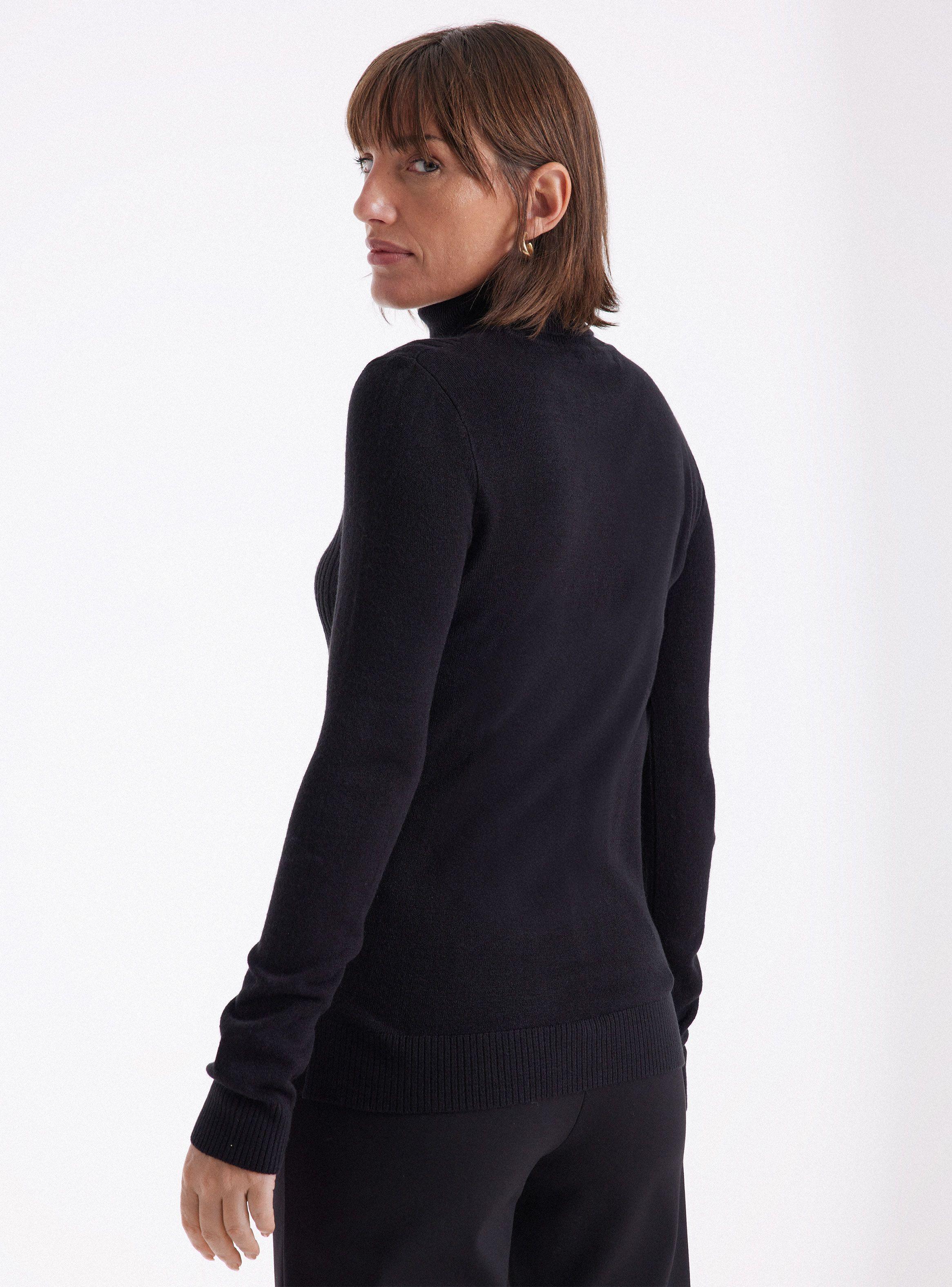 Sweater Cuello Tortuga Rayas Jacquard-1