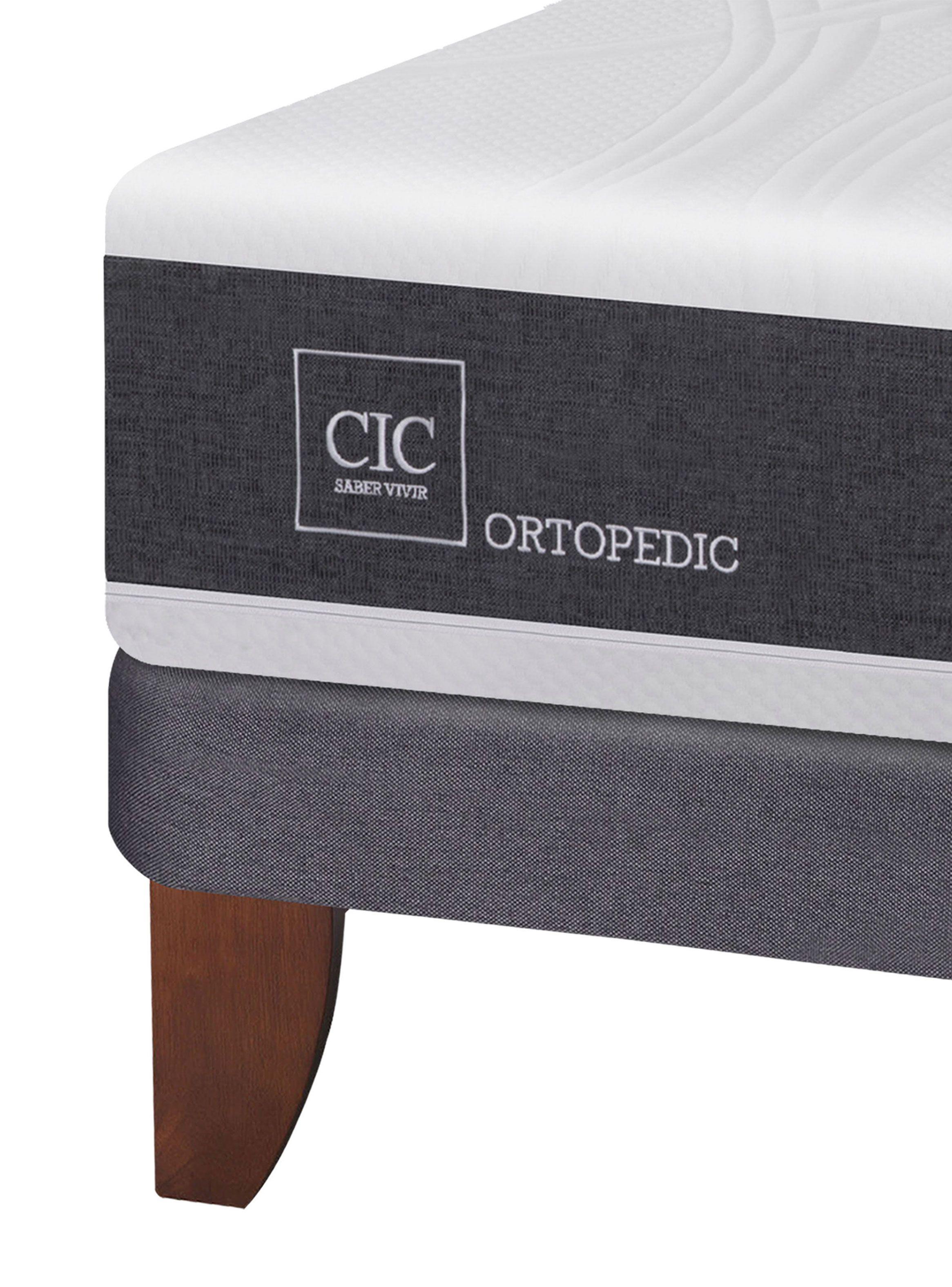 Cama Europea New Ortopedic 1.5 Plazas + Set Muebles Legno-3