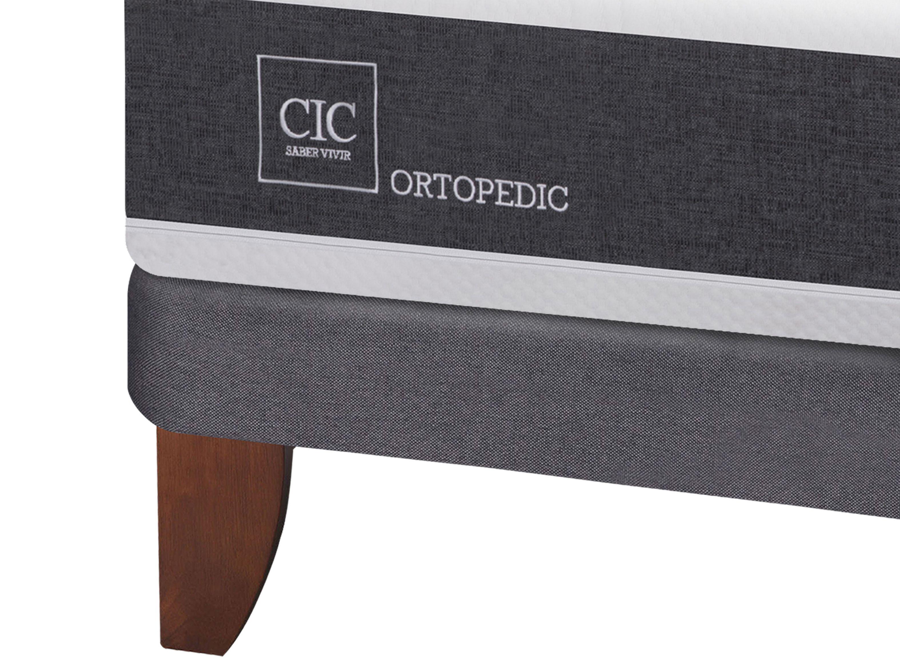 Cama Europea New Ortopedic 1.5 Plazas + Set Muebles Olmo-3