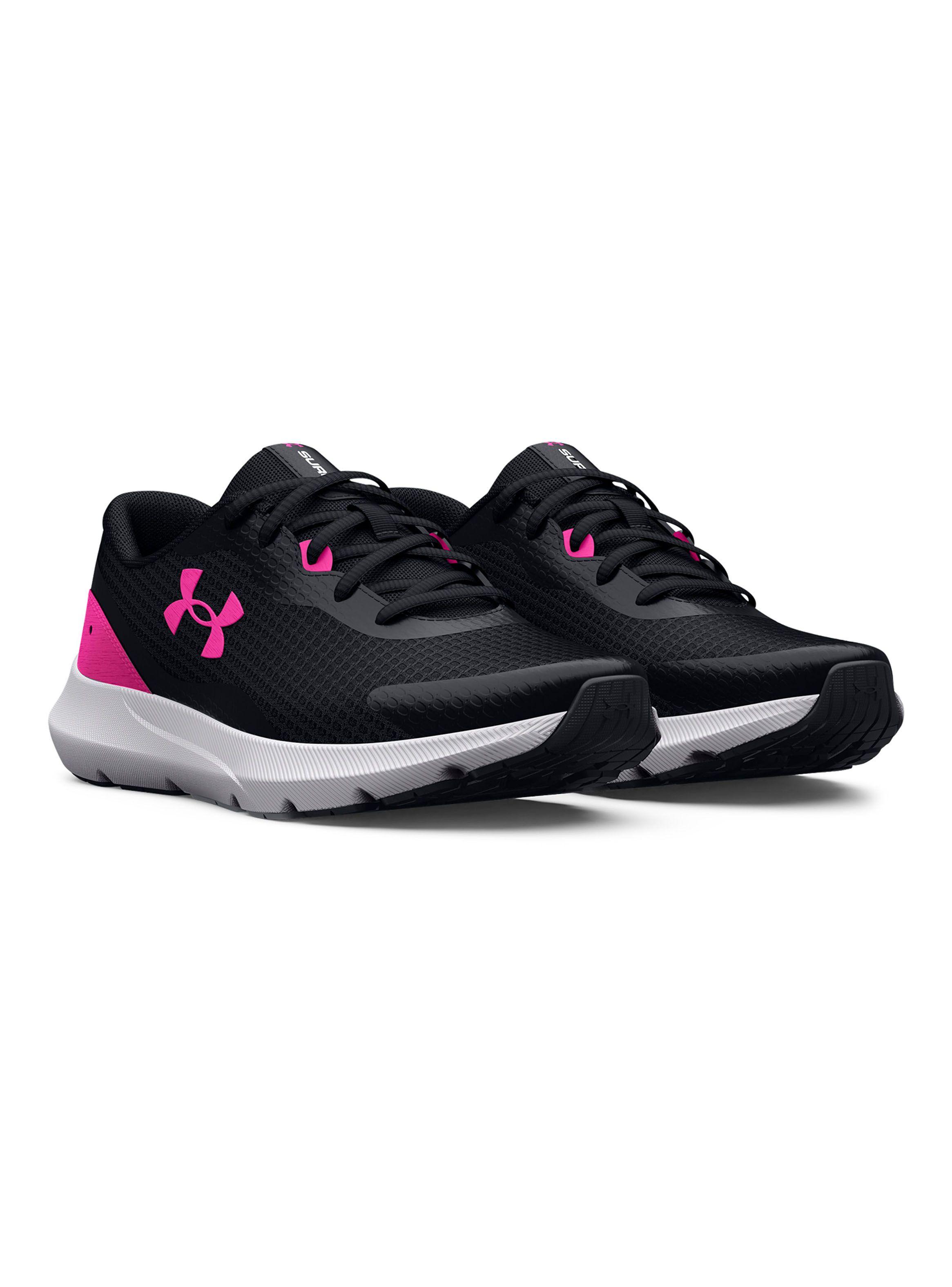 Zapatilla Running Pink Logo UA W Surge 3 Mujer-1
