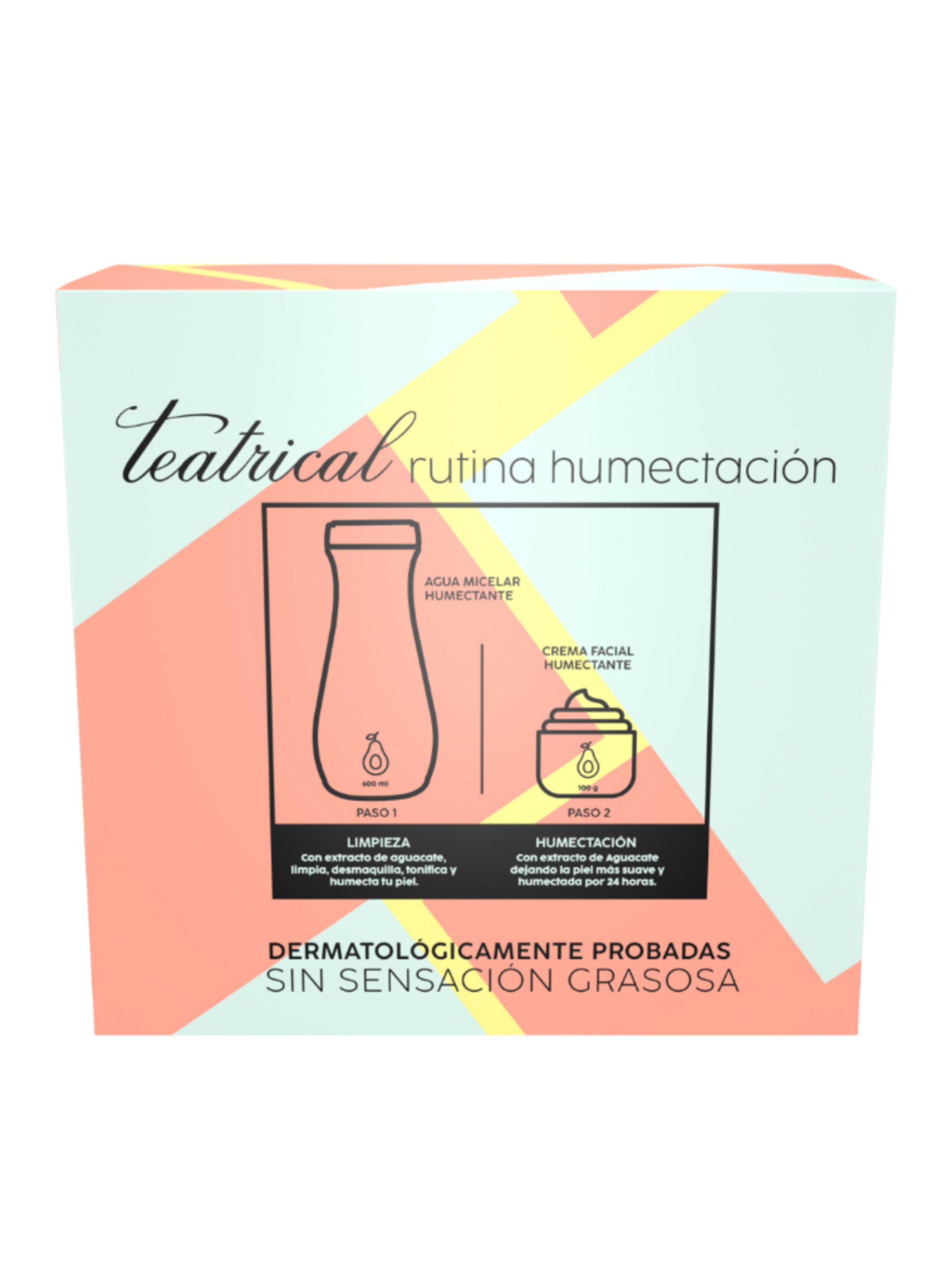 Pack Teatrical Agua Micelar 600 ml + Humectante 100 g-1