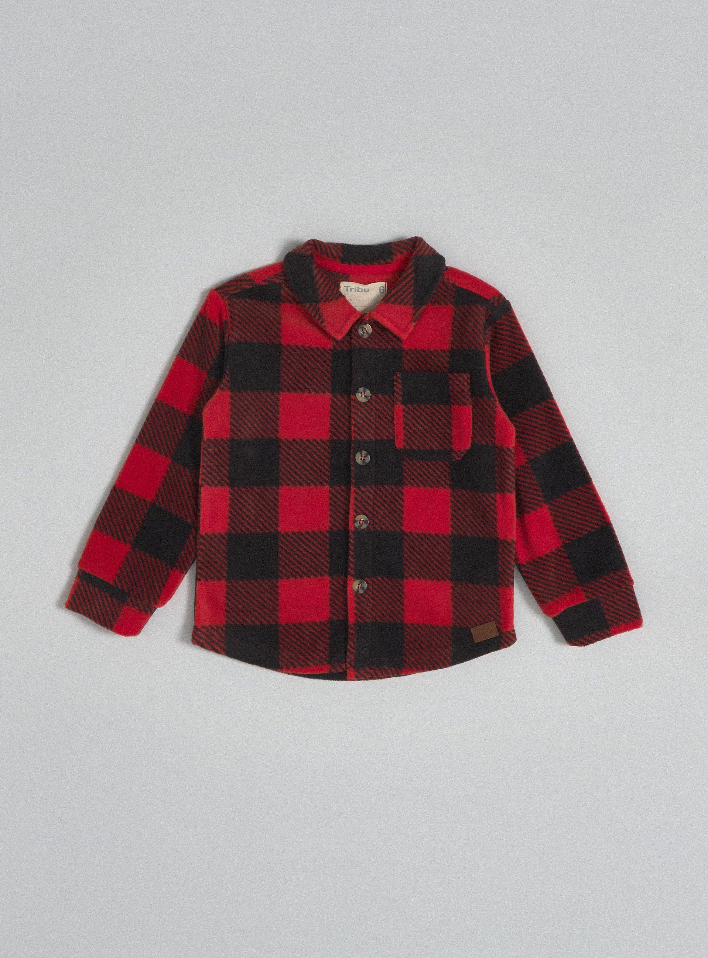 Camisa de Vestir Polar Cuadrillé-2