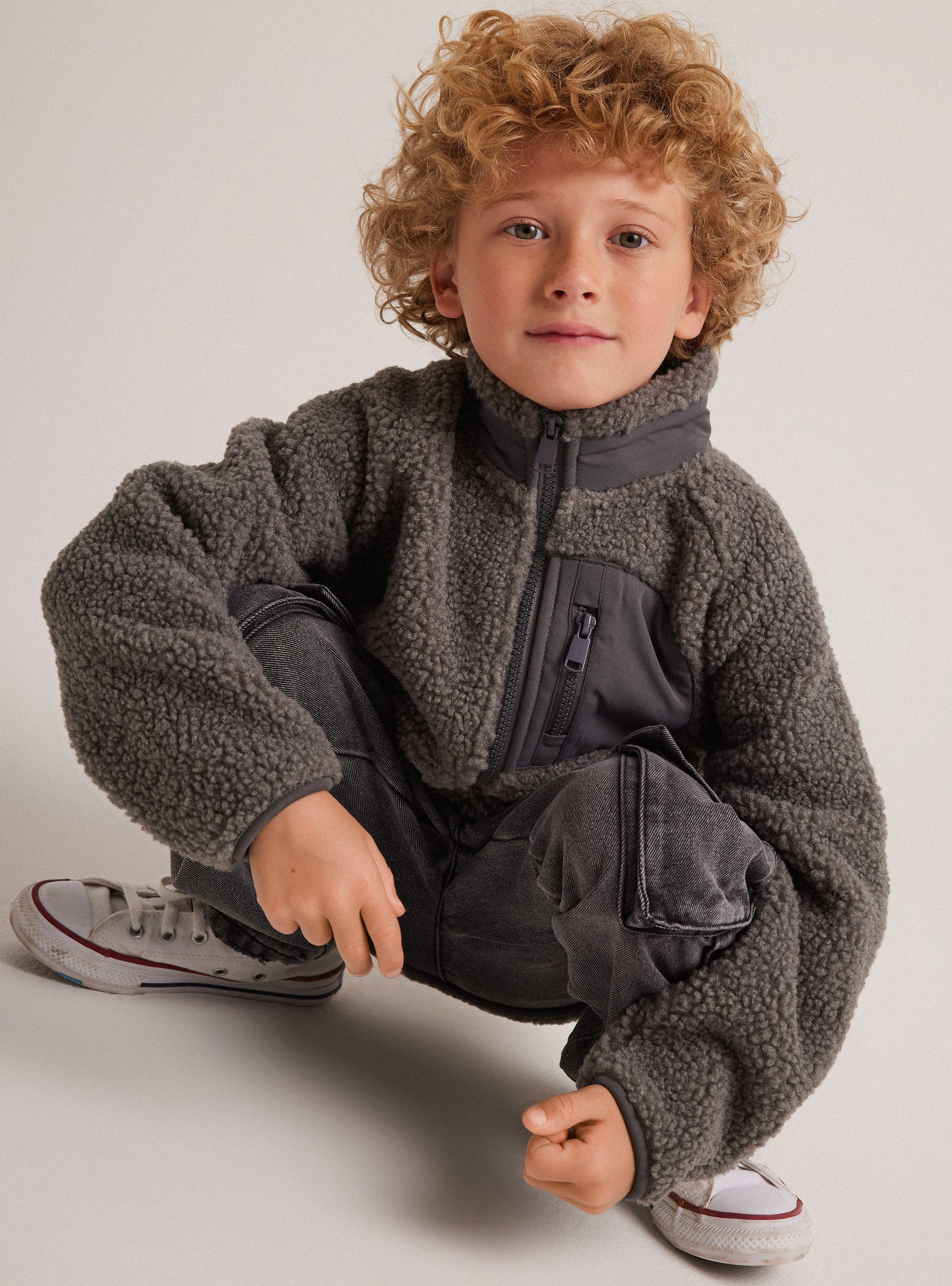 Polar Sherpa Manga Raglan Bollsillos y Cierre-0