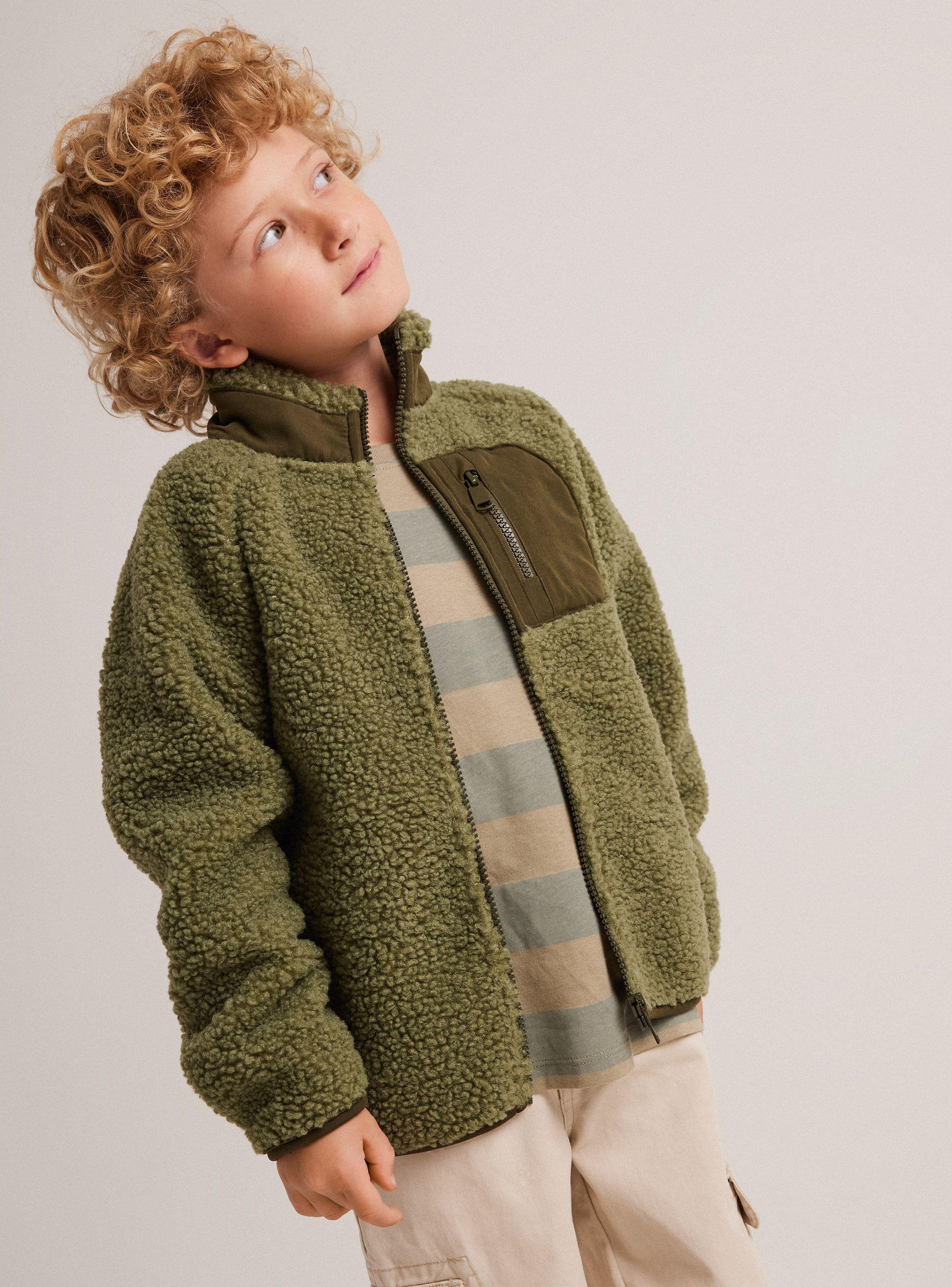 Polar Sherpa Manga Raglan Bollsillos y Cierre-0