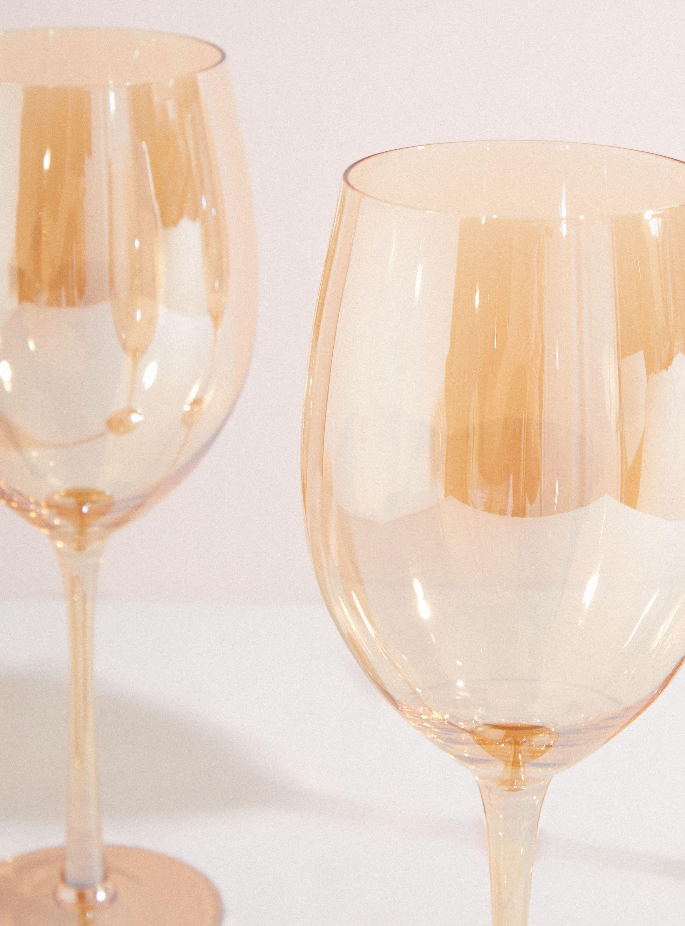 Set 4 Copas Vino Dorada 530 ml-2