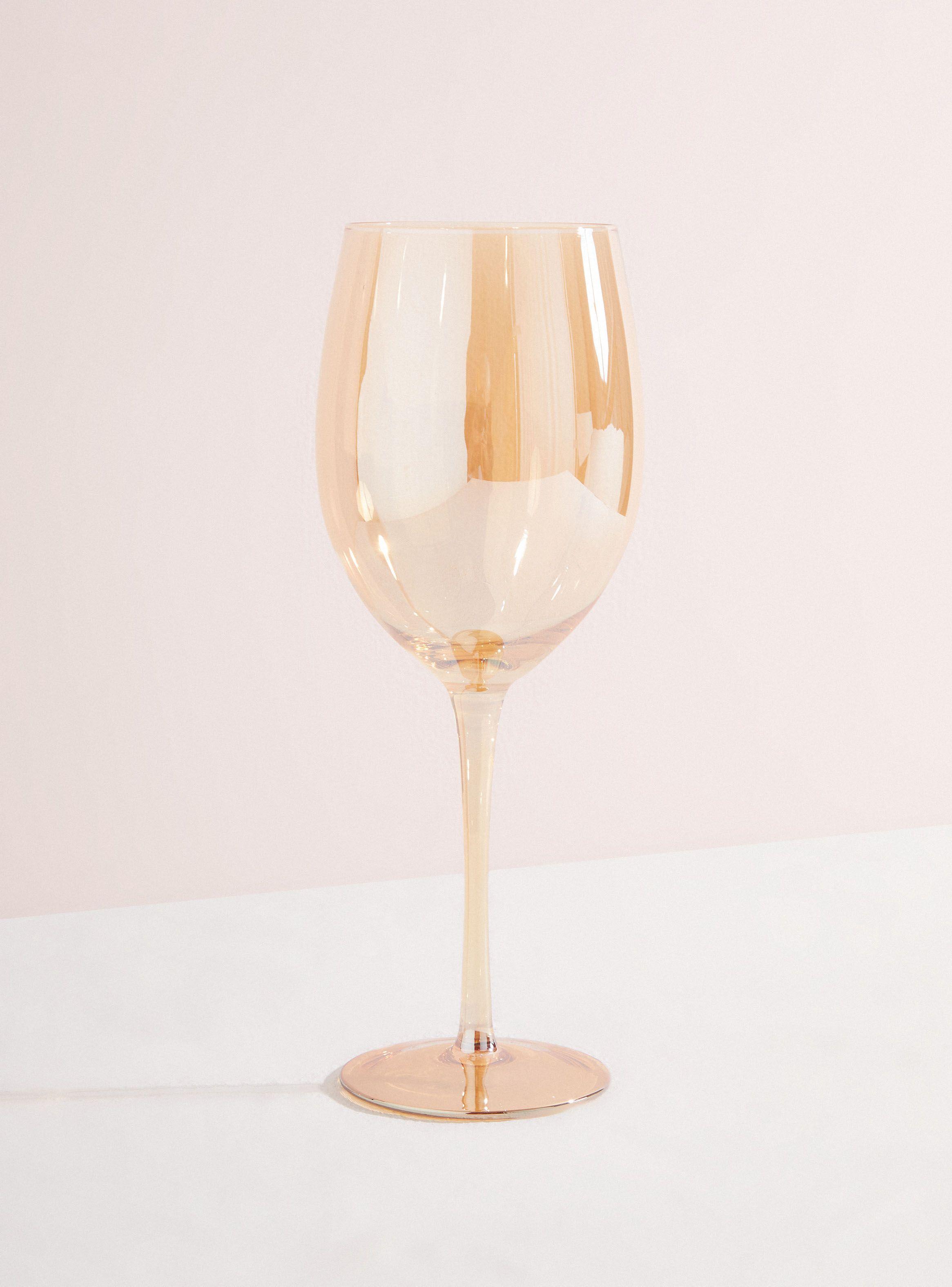 Set 4 Copas Vino Dorada 530 ml-1