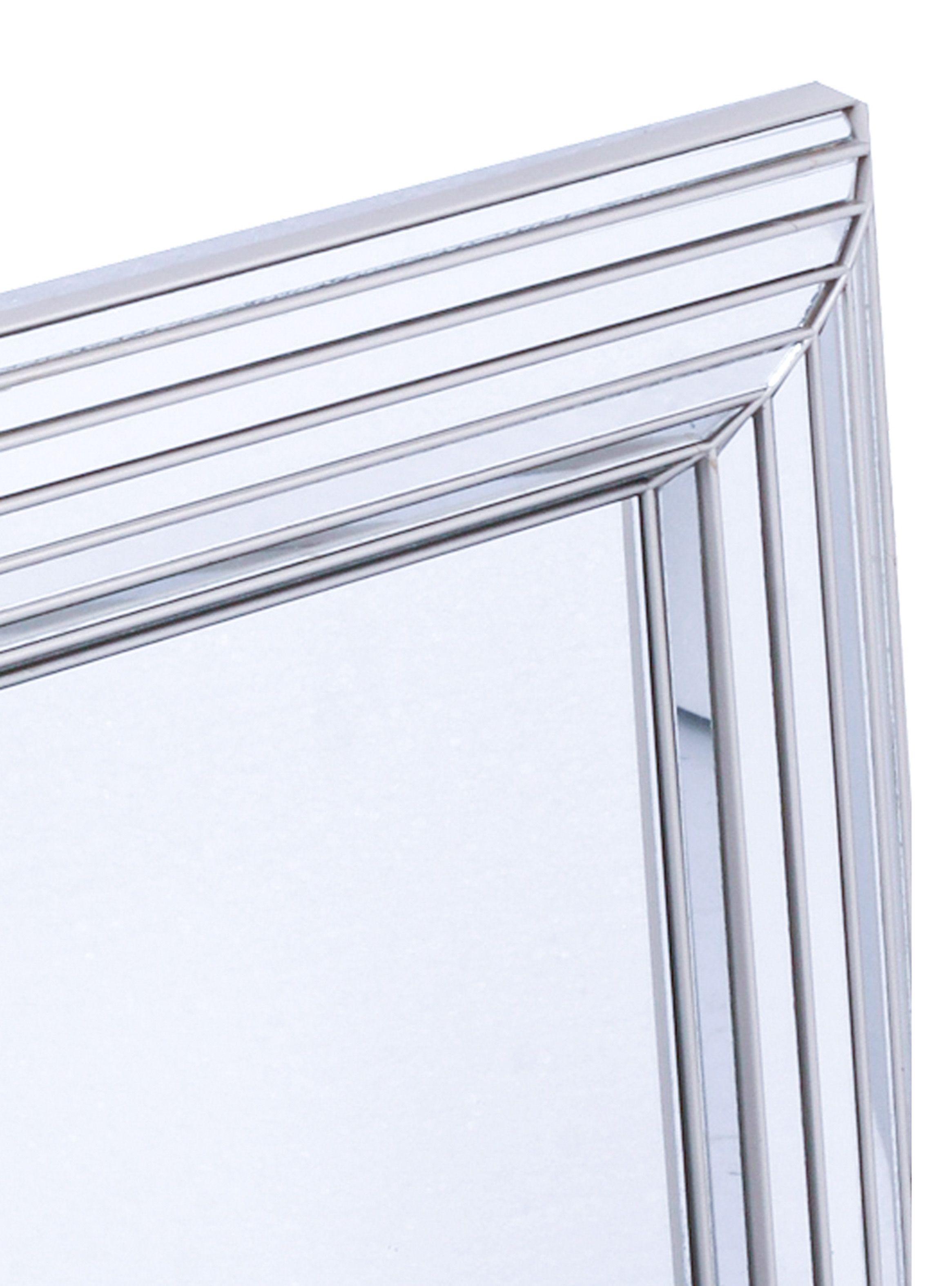 Espejo Decorativo Varsovia 41 x 41 cm Plateado Mallorca-2