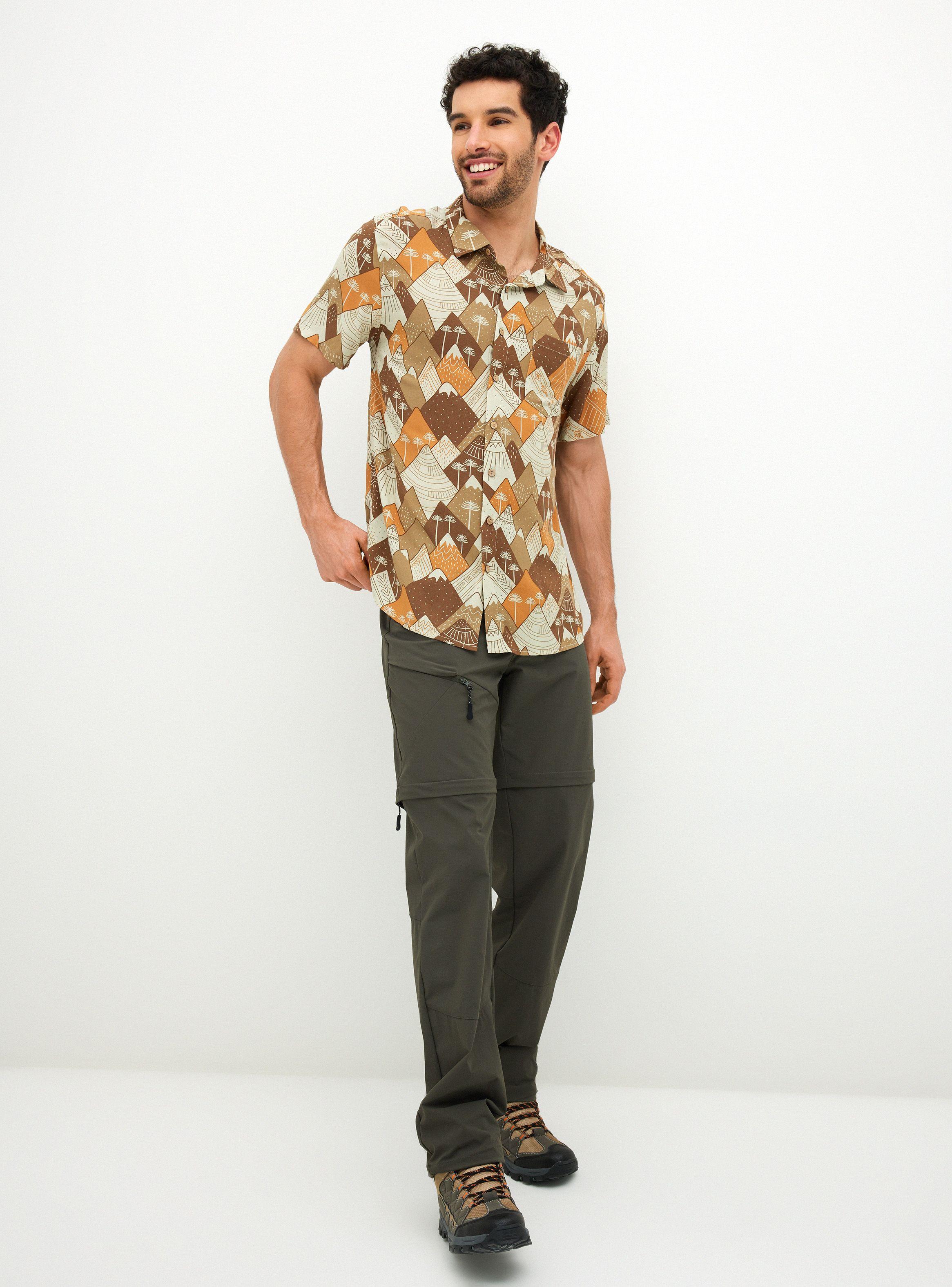 Camisa Estampada Diseño Hombre-3