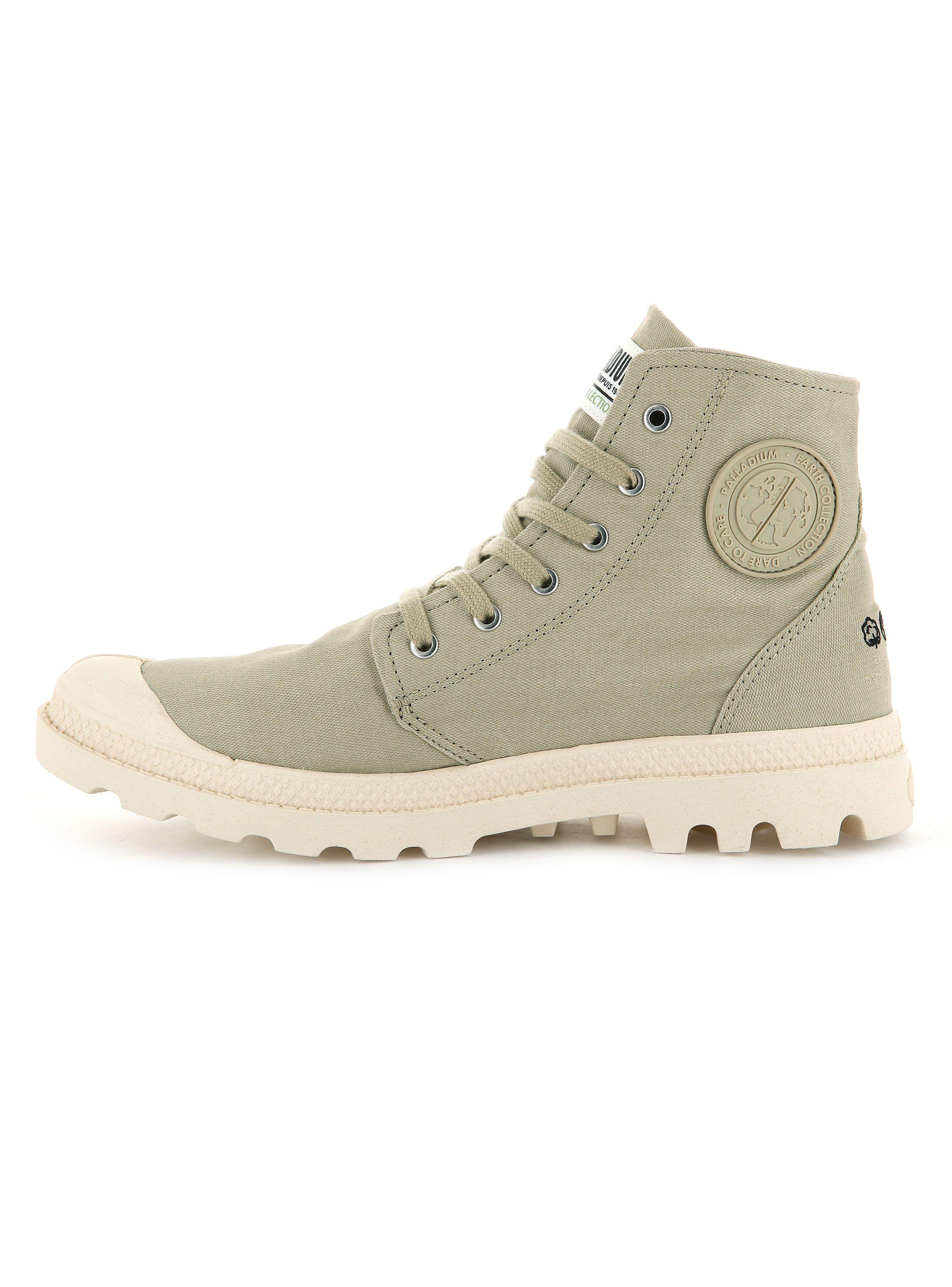 Zapatilla Urbana Verde Claro Pampa Hi Organic Ii Mujer-2