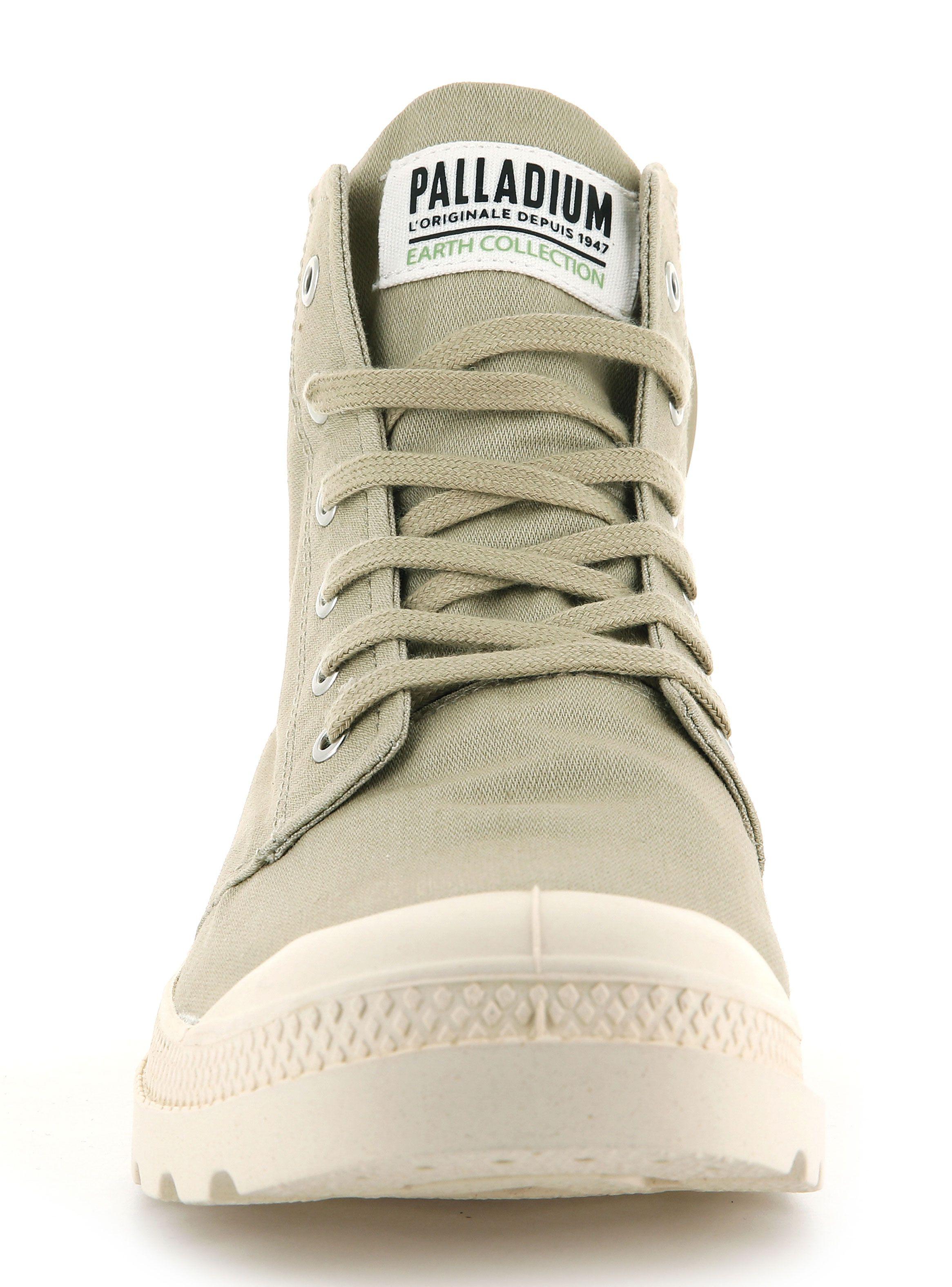 Zapatilla Urbana Verde Claro Pampa Hi Organic Ii Mujer-3
