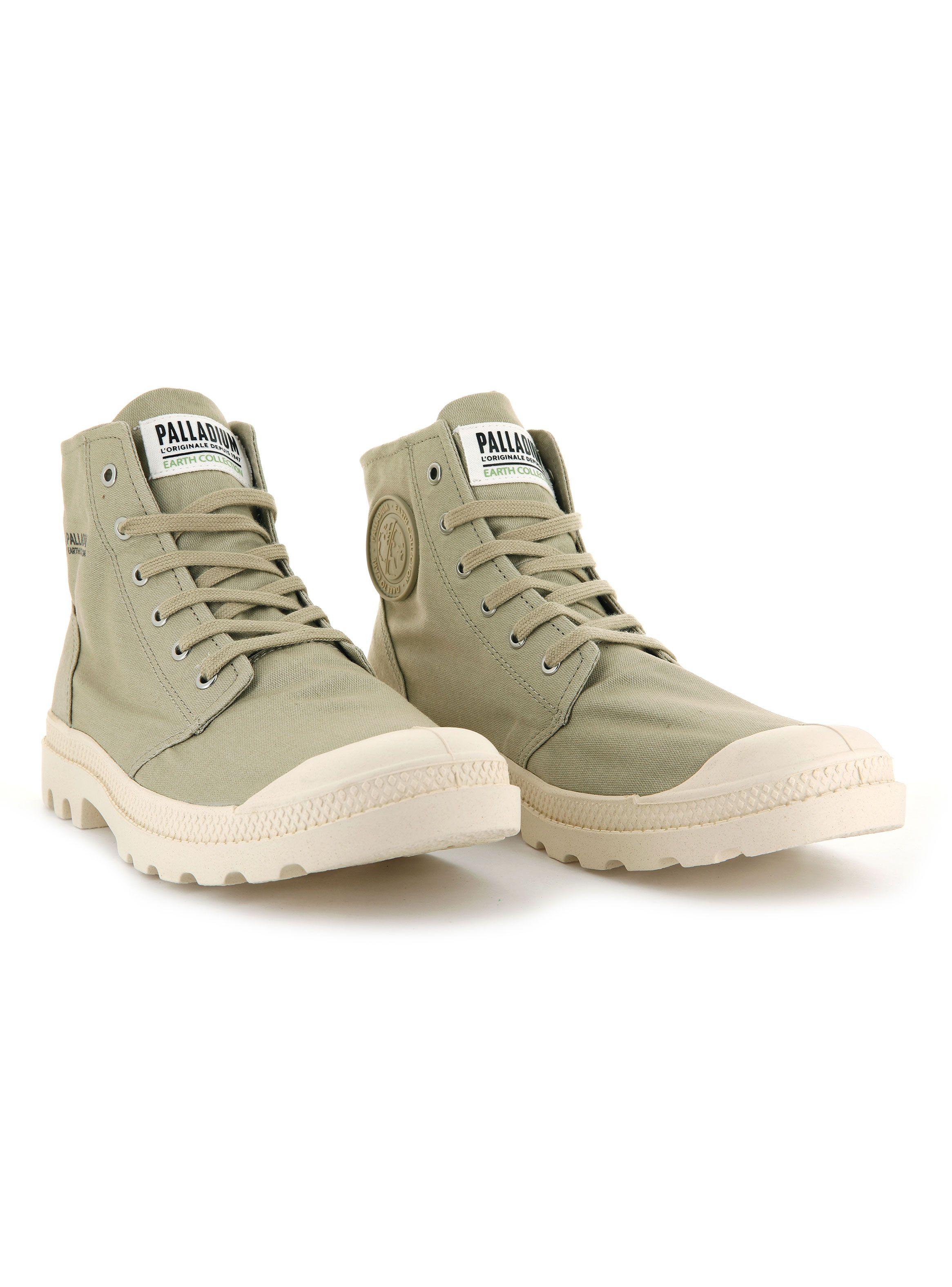 Zapatilla Urbana Verde Claro Pampa Hi Organic Ii Mujer-1