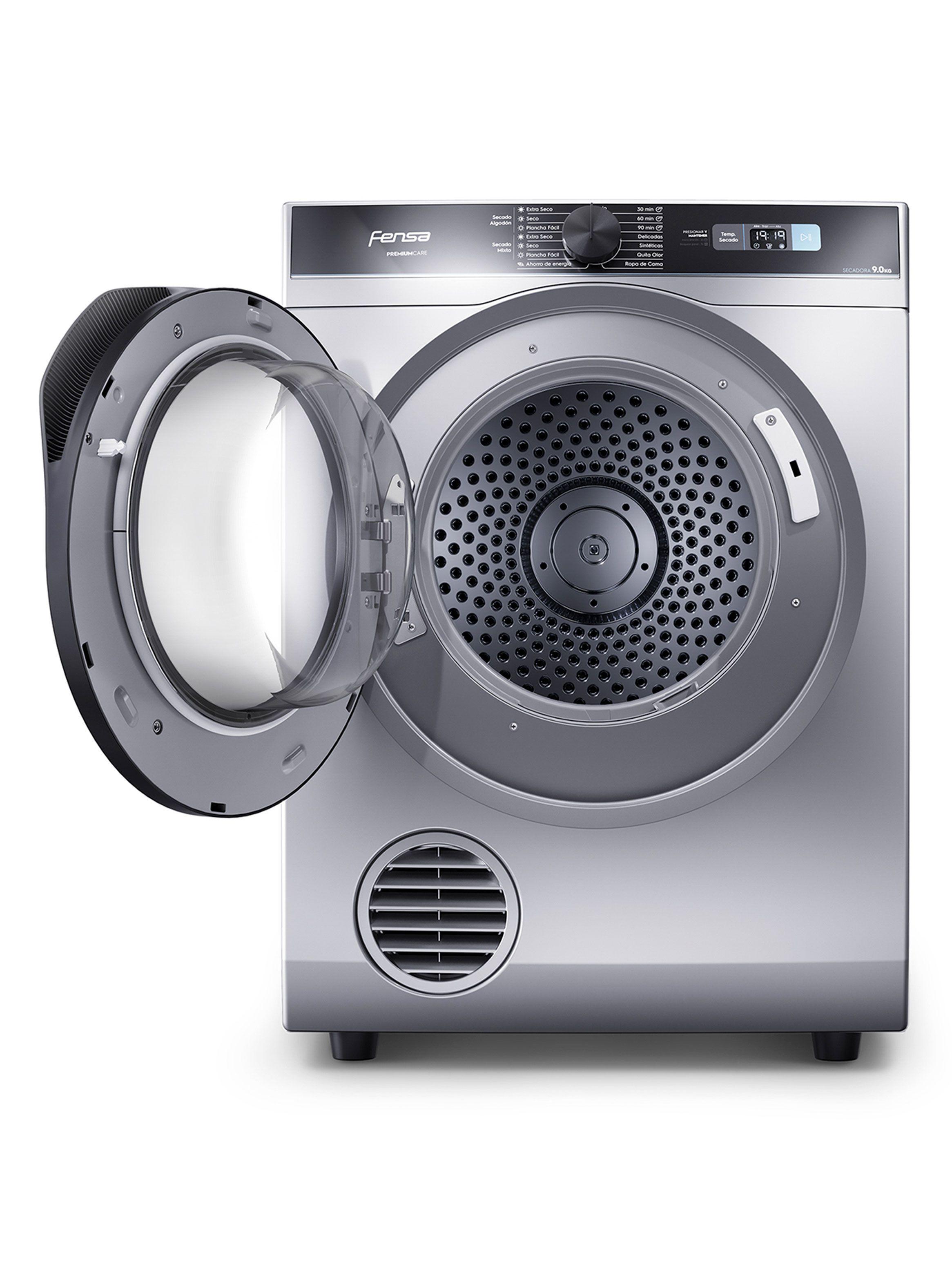 Secadora Carga Frontal 9 Kg Premium Care Pro 9D Silver-2