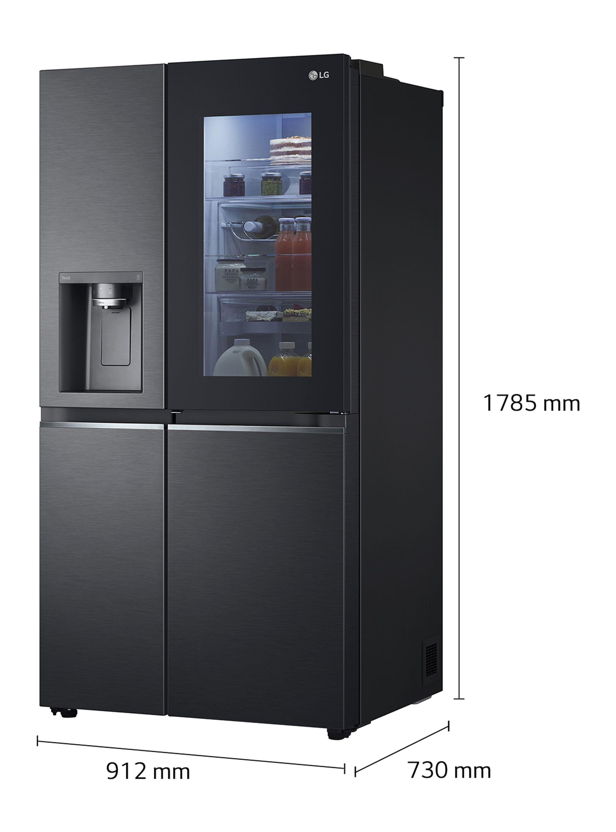 Refrigerador Side by Side No Frost 598 Litros LS66SXTC Instaview-1