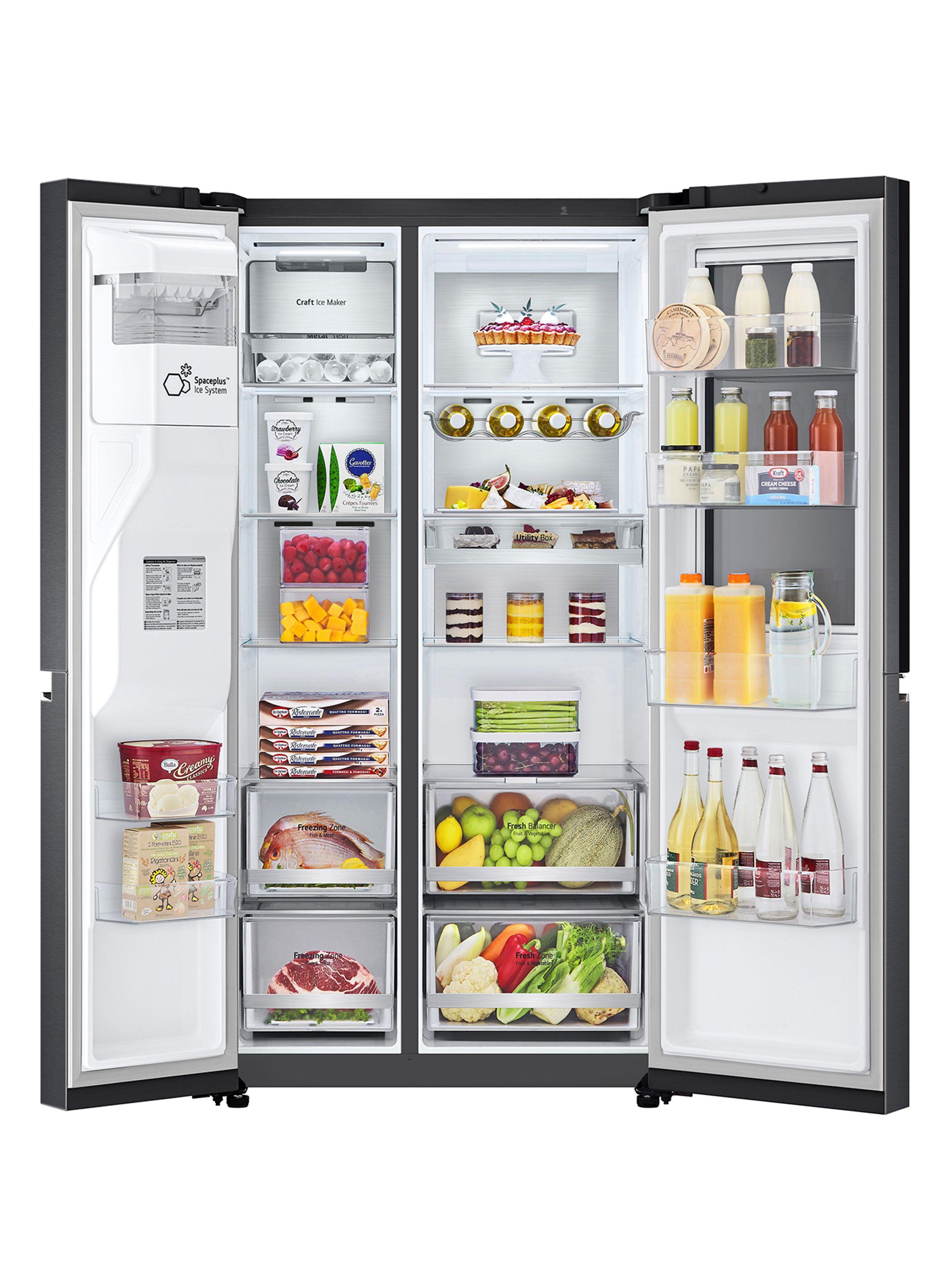Refrigerador Side by Side No Frost 598 Litros LS66SXTC Instaview-2
