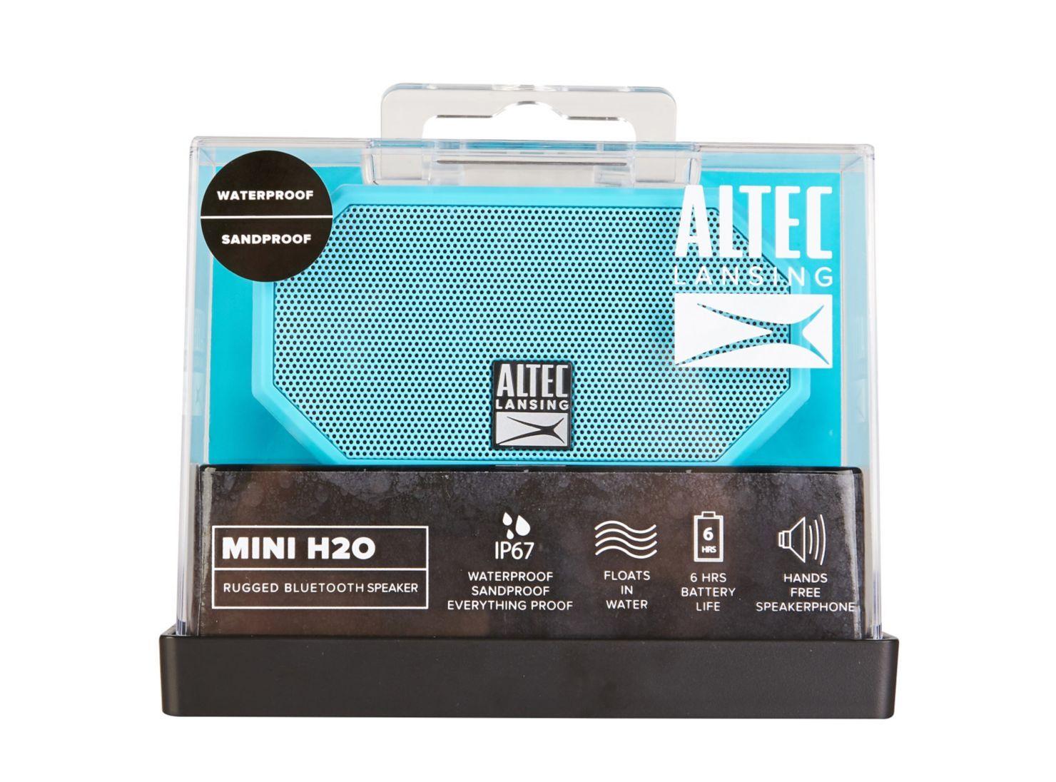 Parlante Bluetooth Rugged Altec Speaker Mini H2O Azul-1