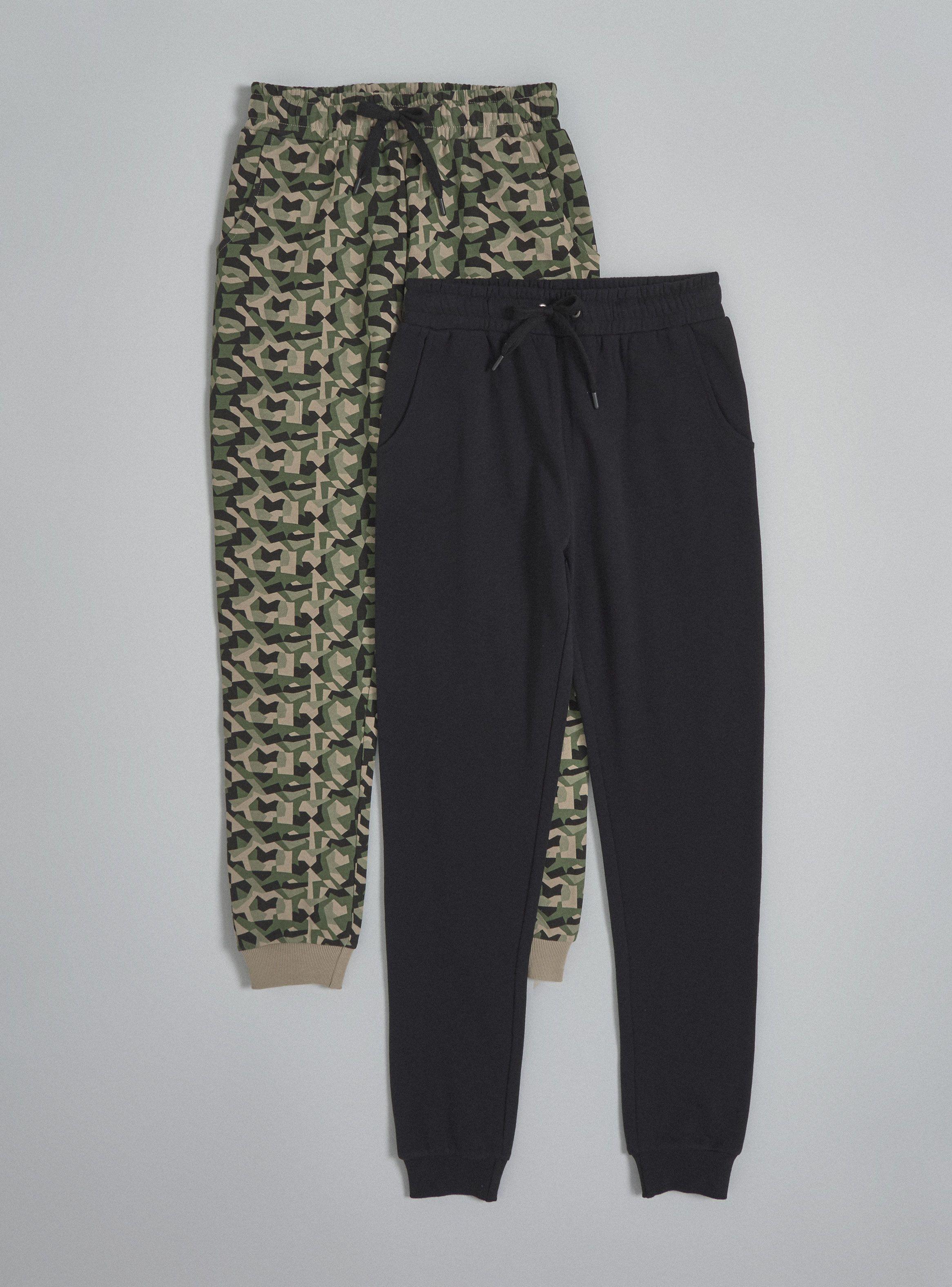 Pantalón de Buzo Bipack Diseño Liso-0