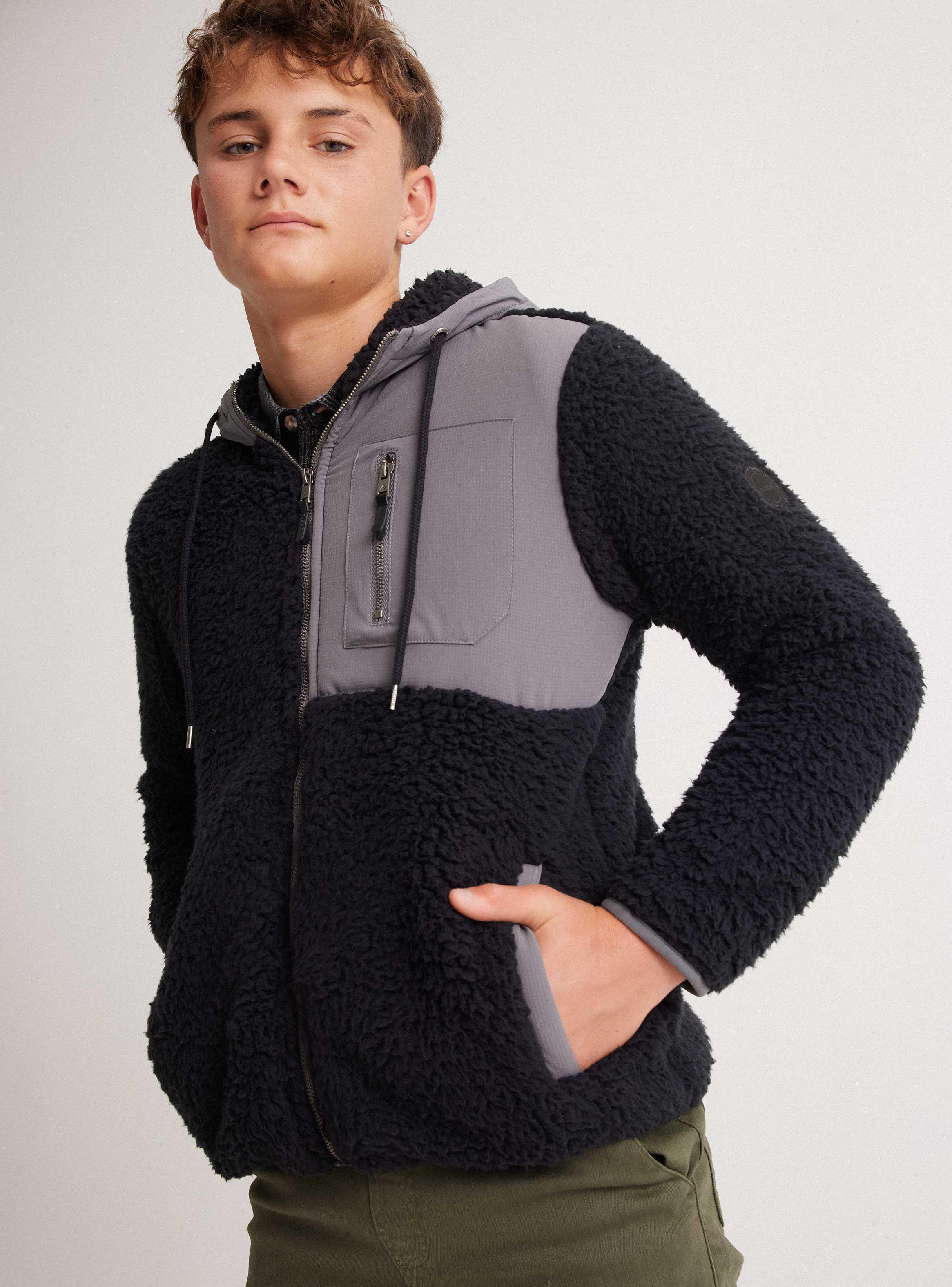 Polar Interior Coral Fleece Detalles En Nylon-0