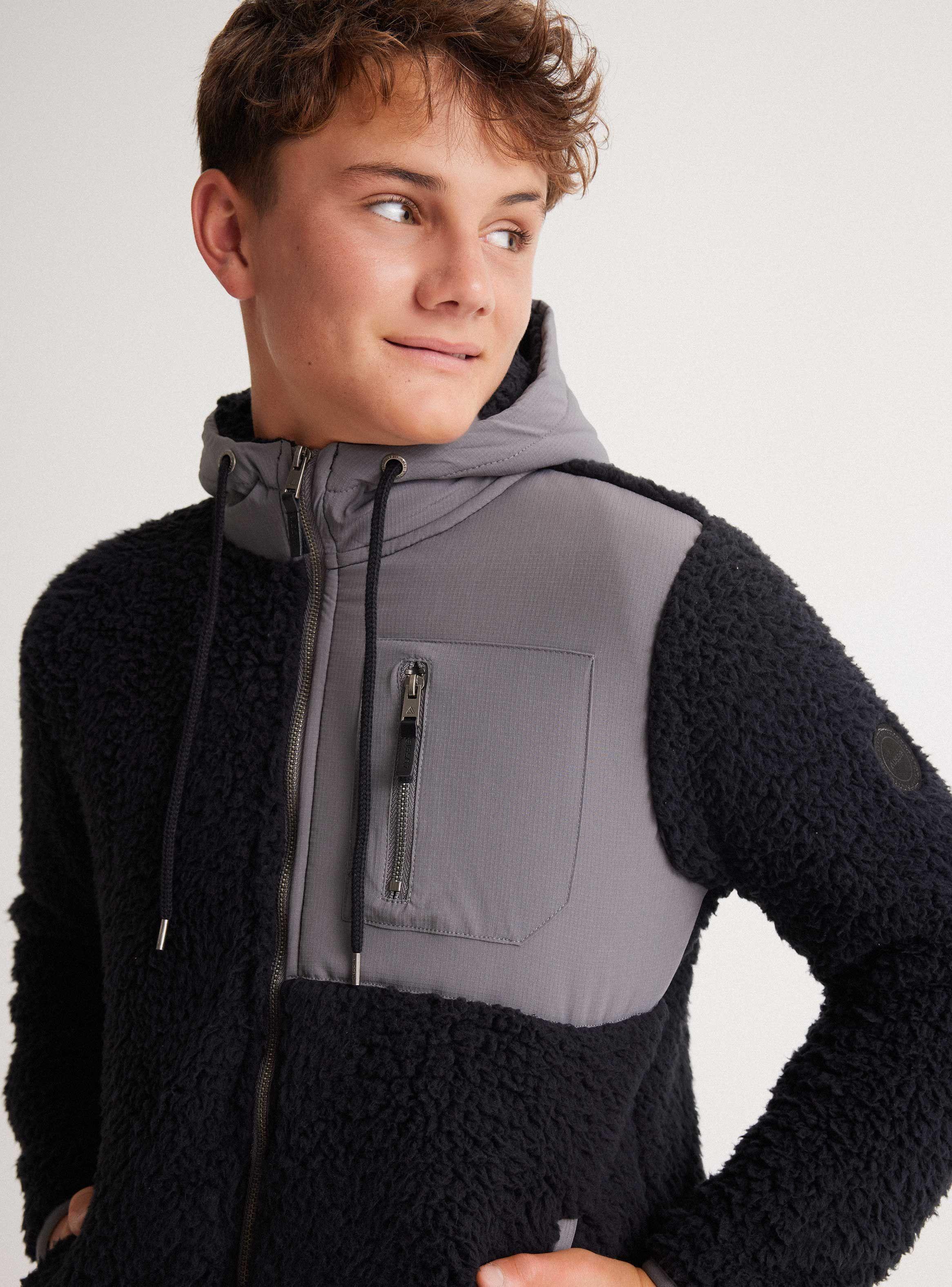 Polar Interior Coral Fleece Detalles En Nylon-1
