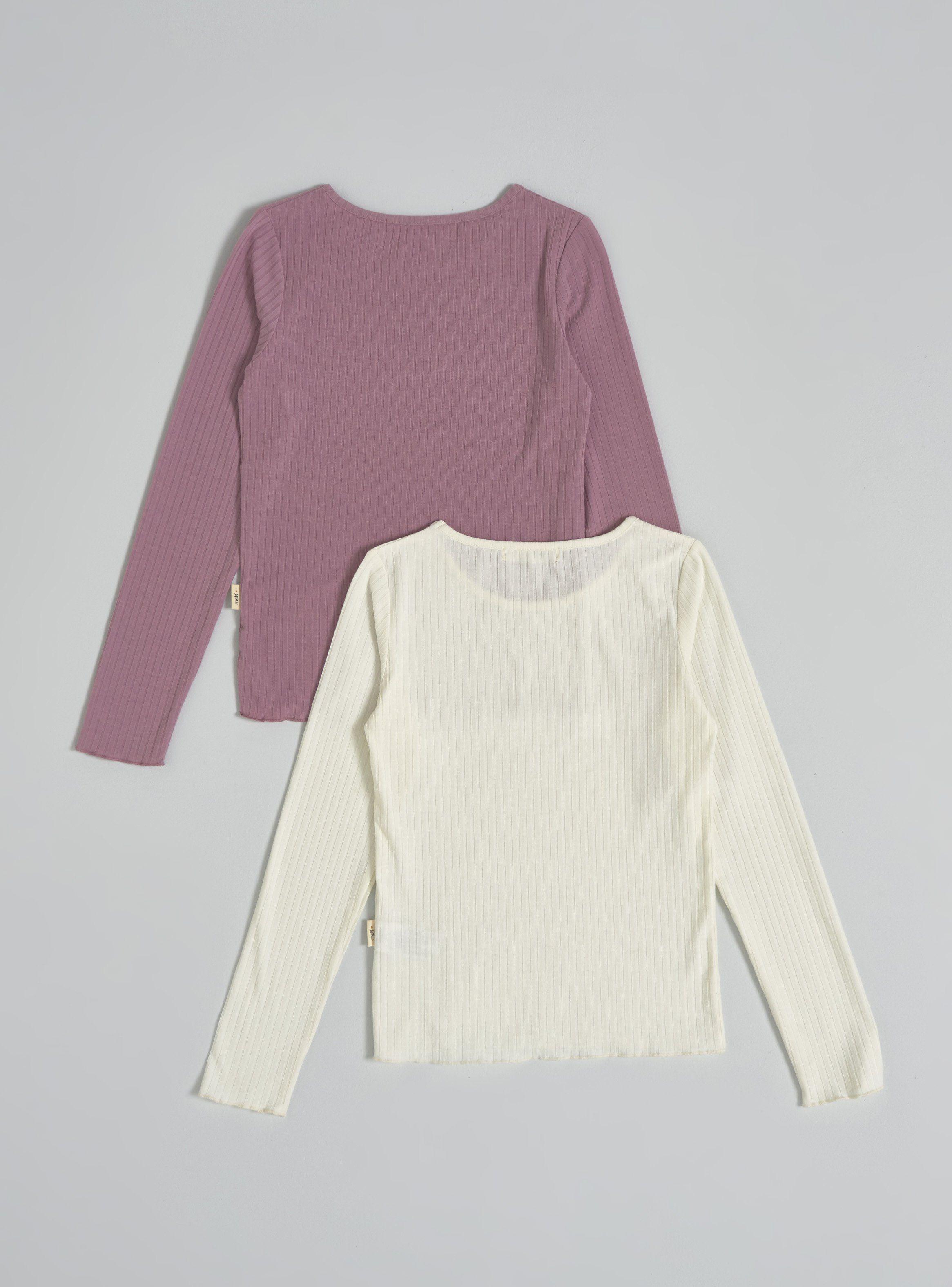 Polera Bipack Diseño Liso Rib-1