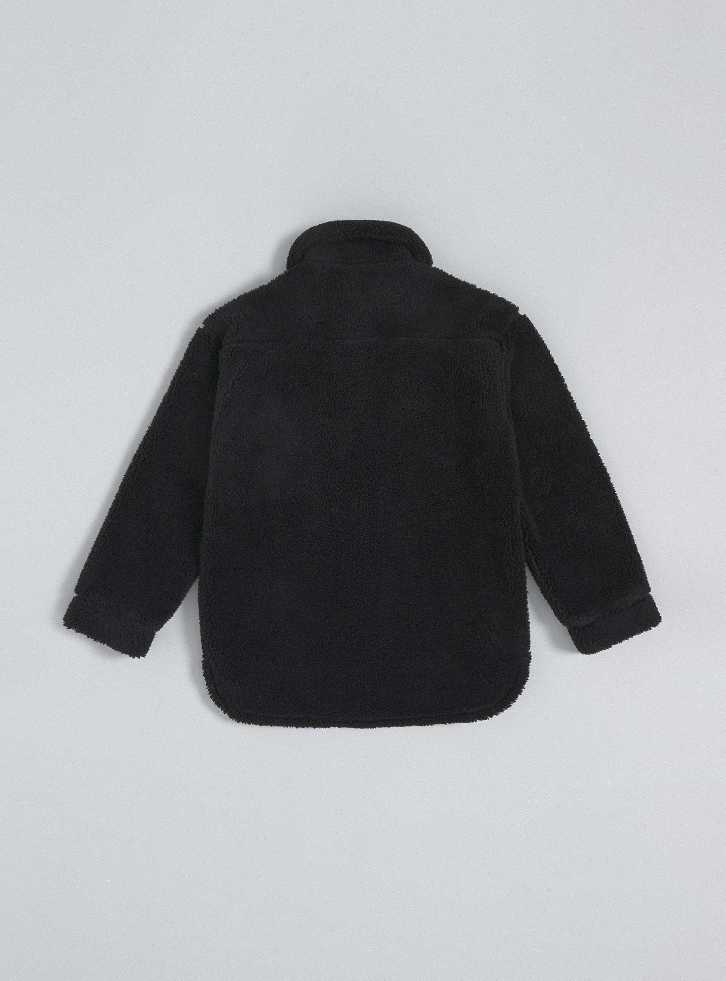 Polar Tipo Sobre Camisa Con Bolsillos-3