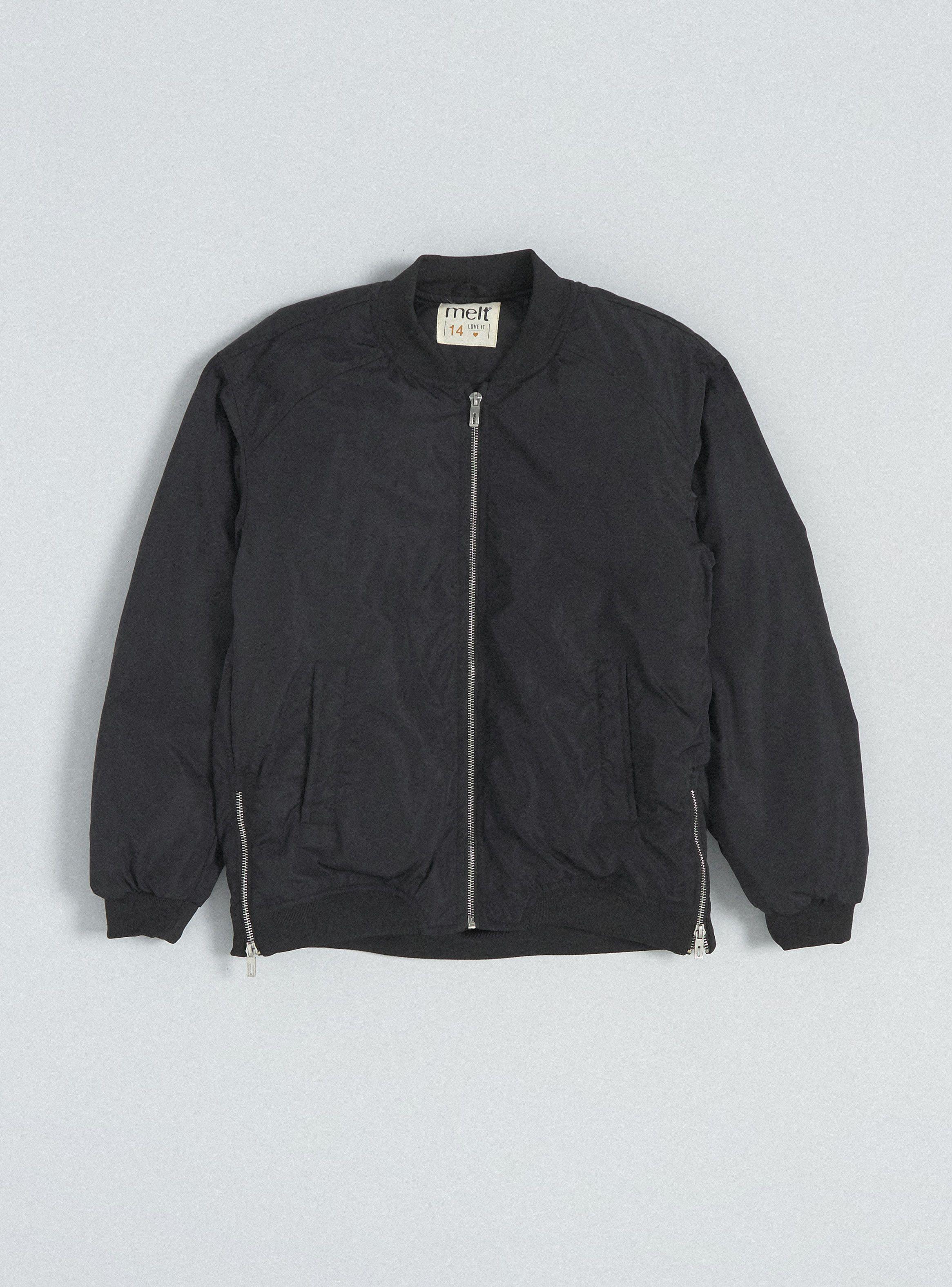 Parka Bomber Con Puños De Rib-2