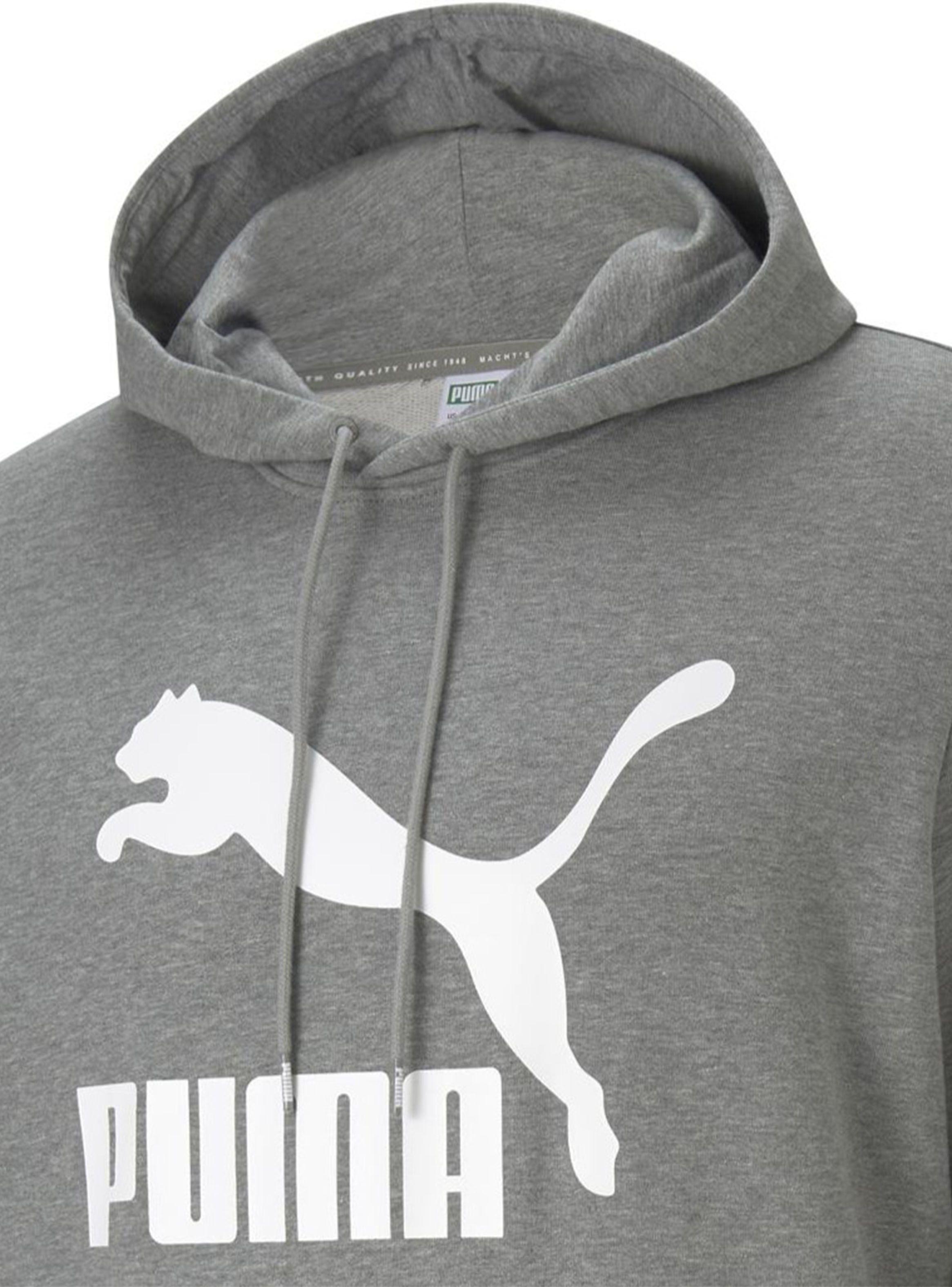 Polerón Classics Logo Hoodie Tr Gris-2