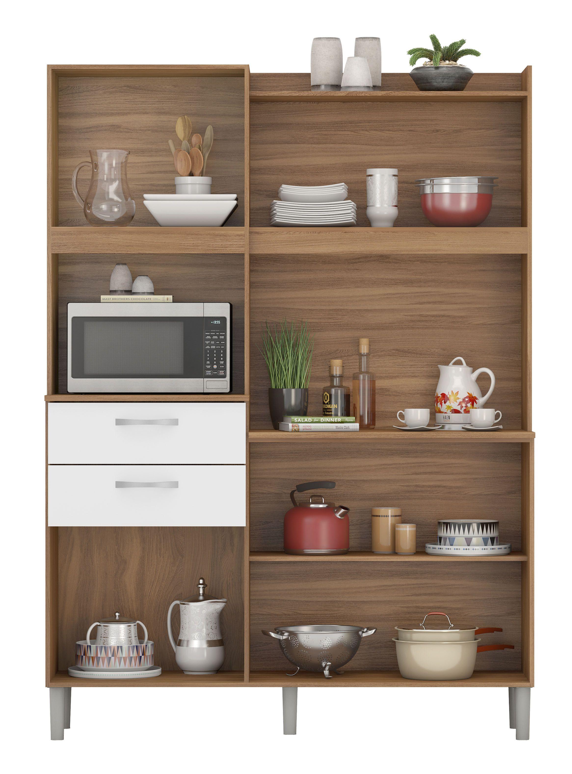 Mueble de Cocina Armonia 6 Puertas 2 Cajones-2