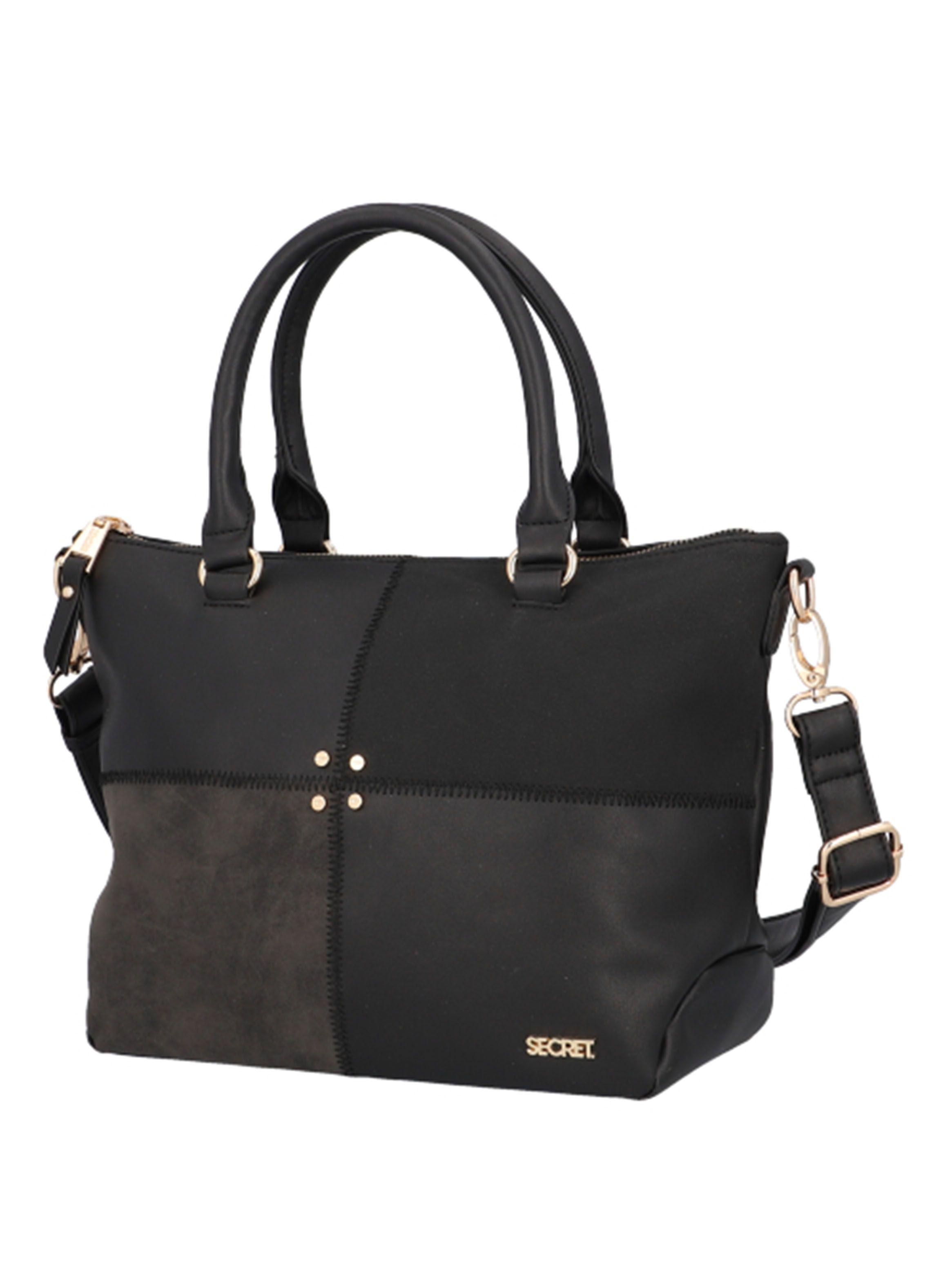 Cartera Satchel Hungria L Negro-2