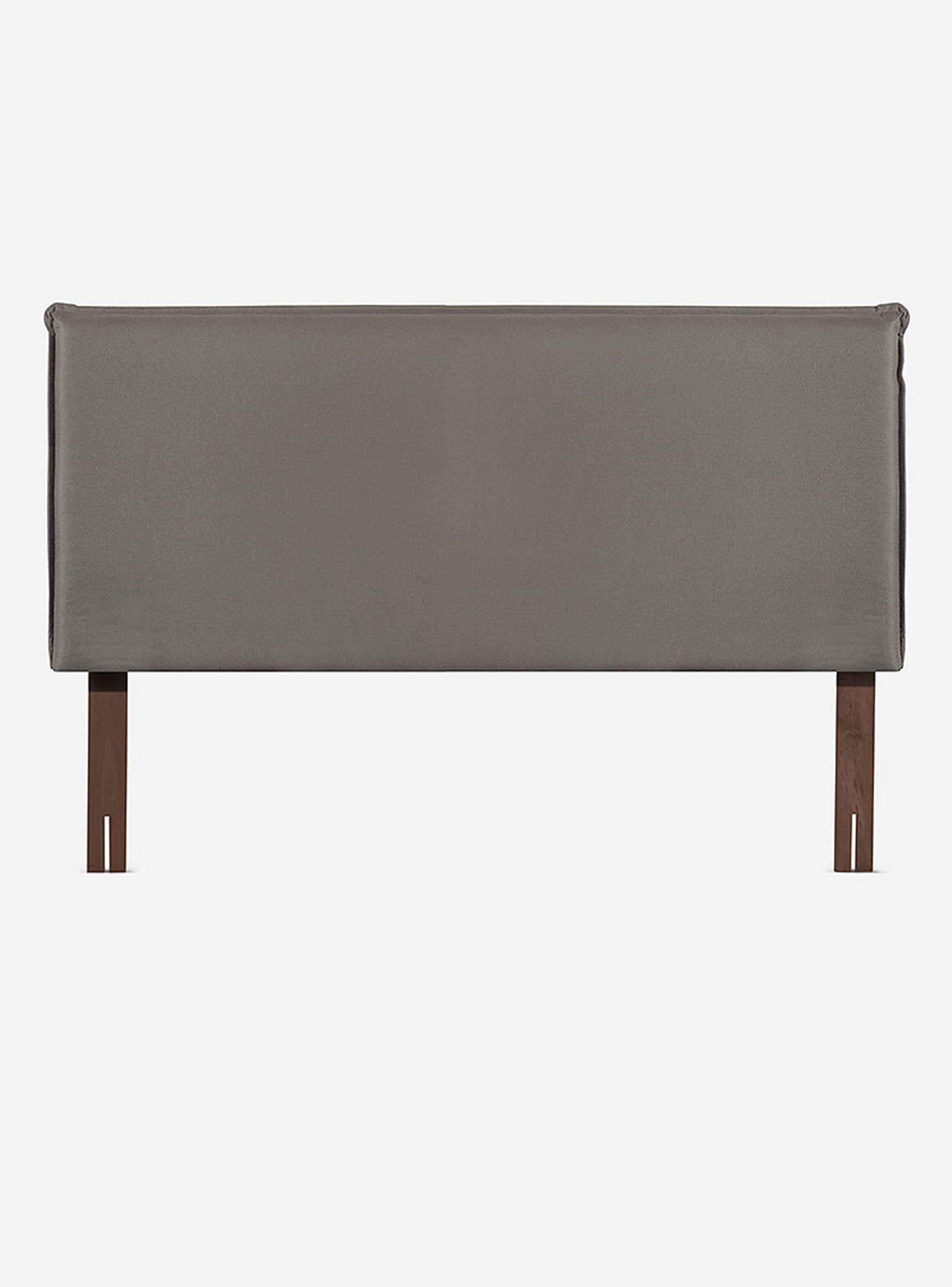 Cama Europea Tempo King + Respaldo Maurice Gris-2