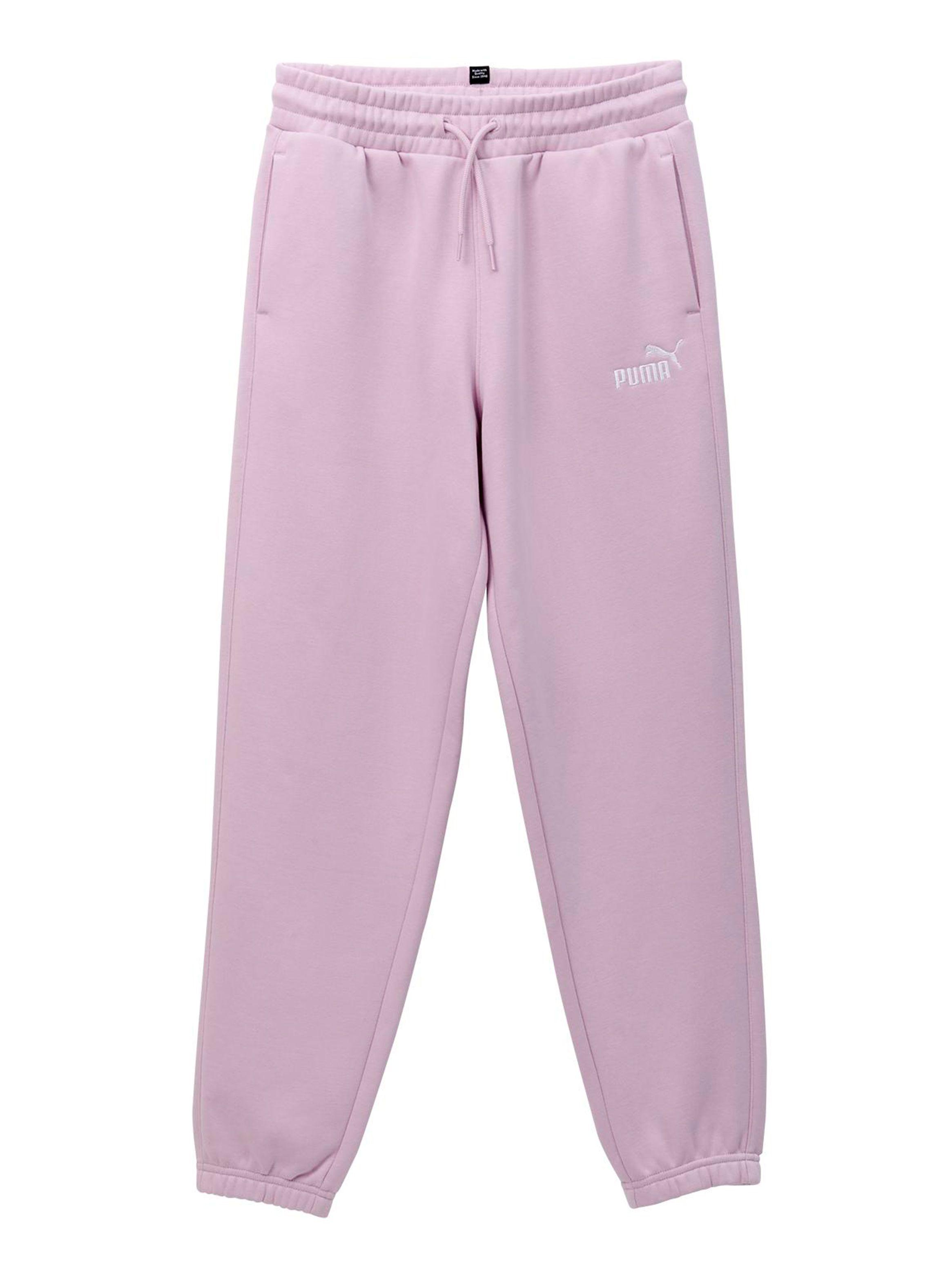 Pantalón de Buzo High-Waist Ess+ Embroidery Fl Cl-0