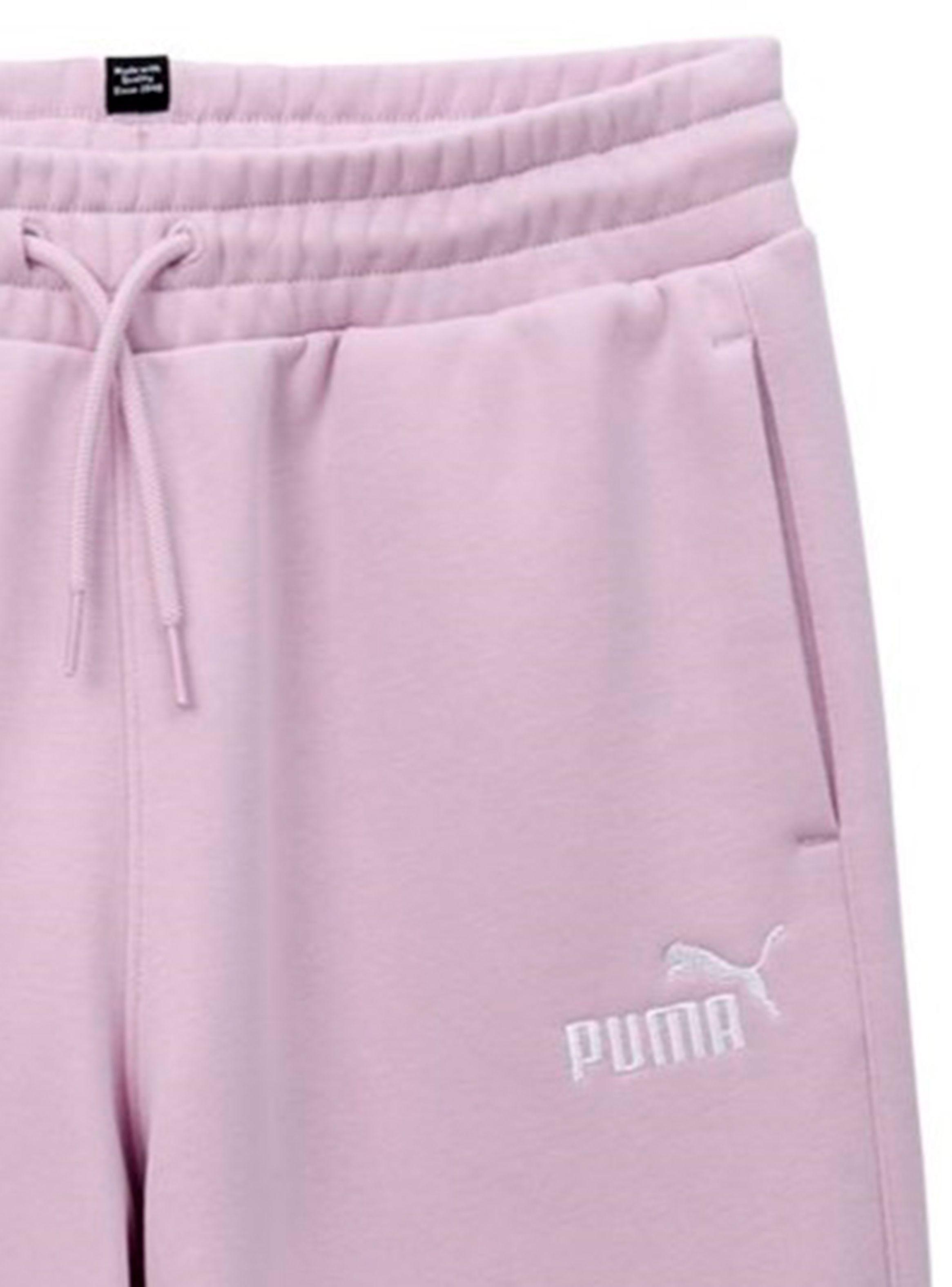 Pantalón de Buzo High-Waist Ess+ Embroidery Fl Cl-2