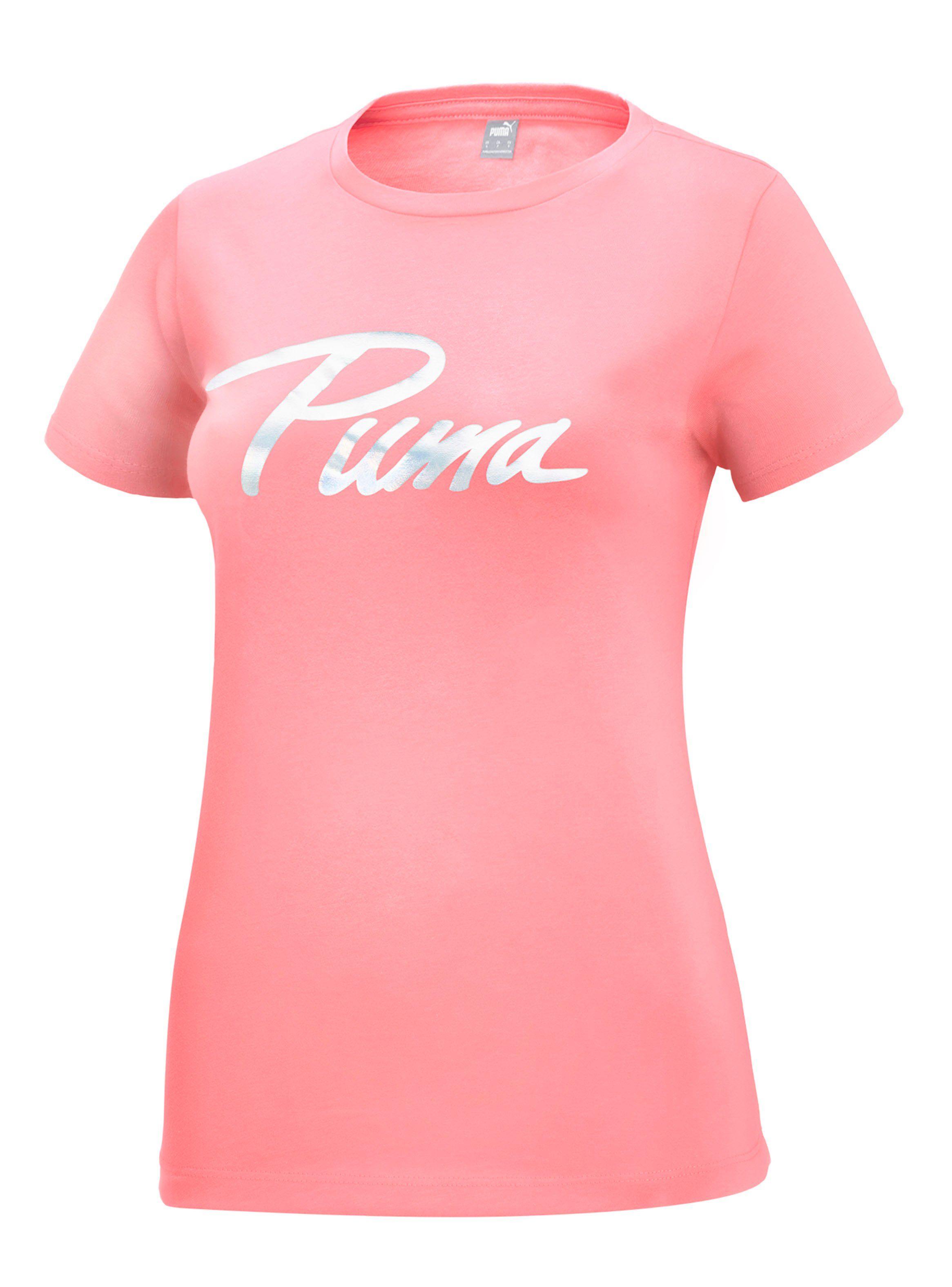 Polera Design Pink ESS+ Iridescent Tee-0