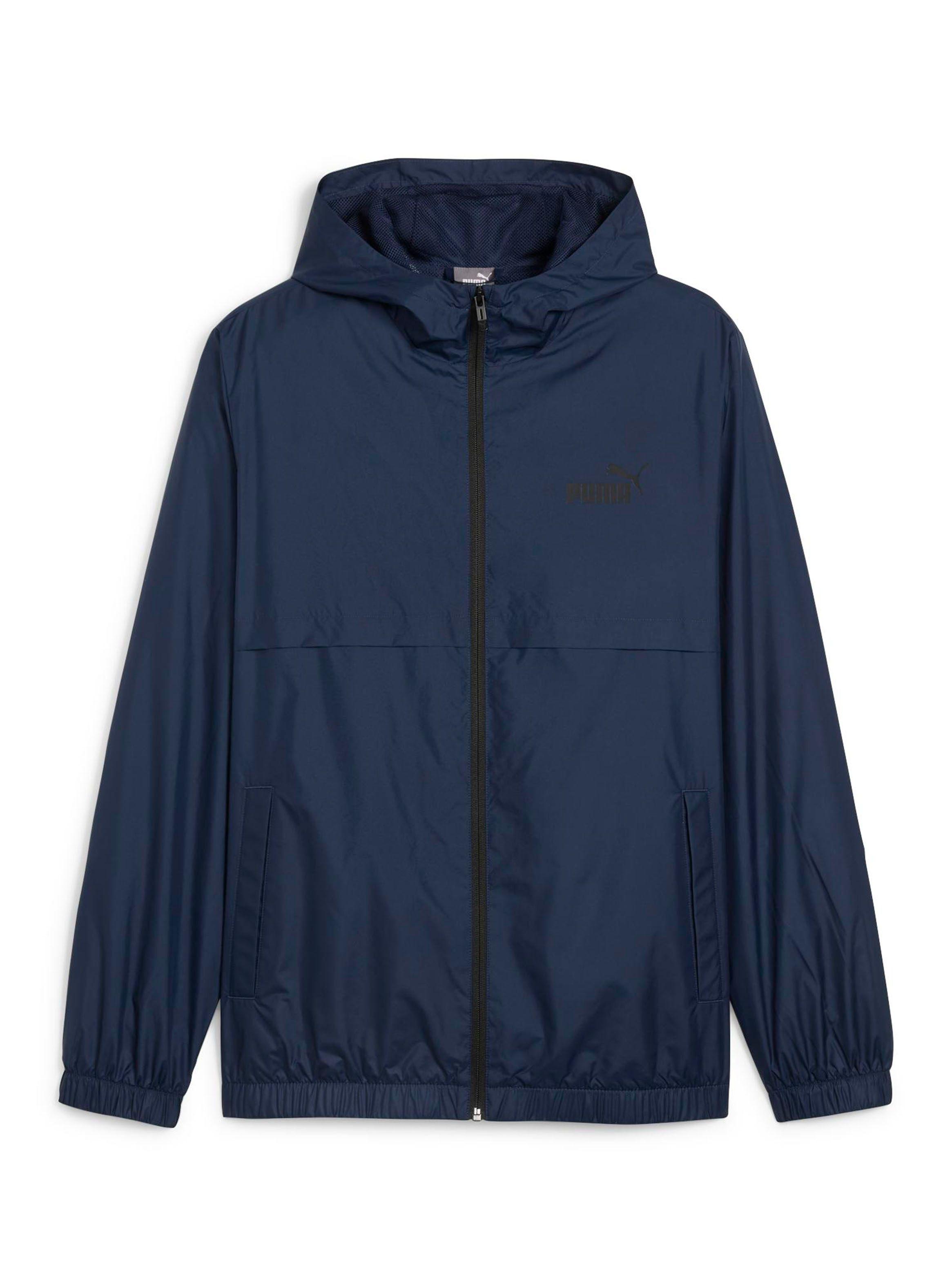 Chaqueta Ess Solid Windbreaker Azul-0