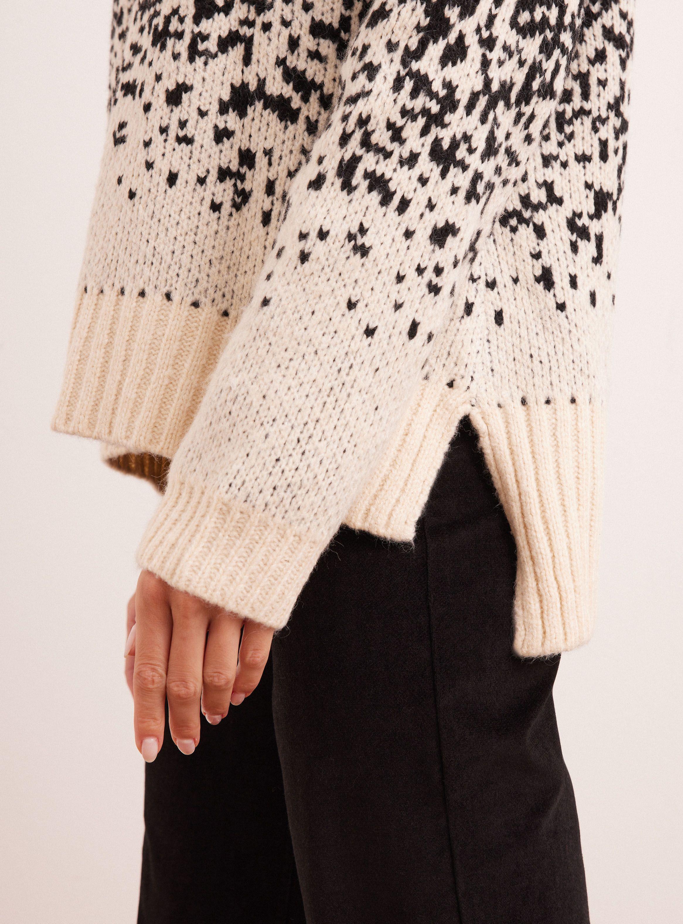 Sweater Jaspeado Sal y Pimienta-2