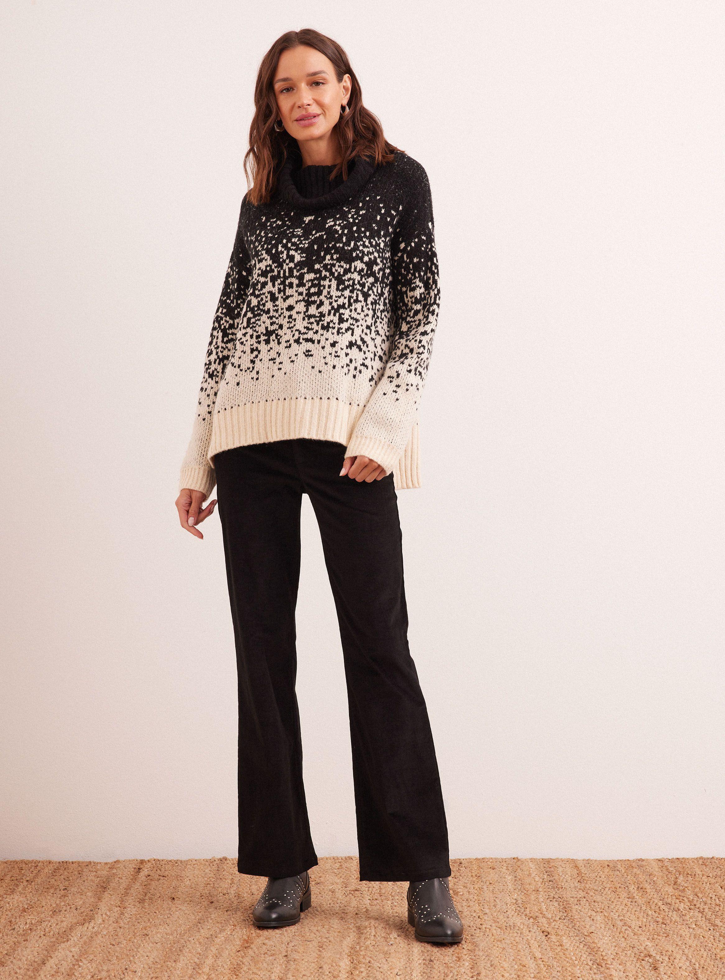 Sweater Jaspeado Sal y Pimienta-4