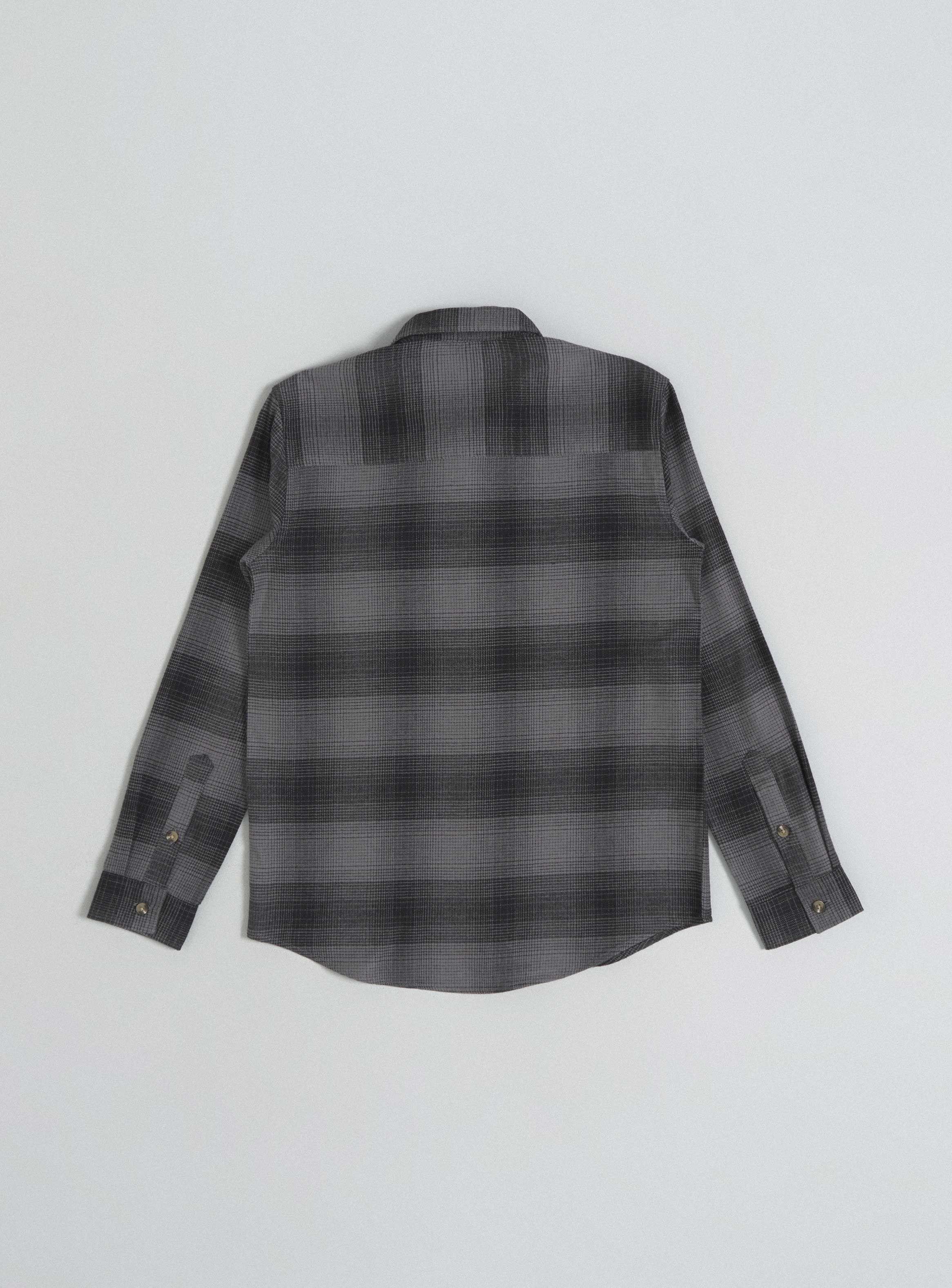 Camisa De Vestir Franela Estampada-3