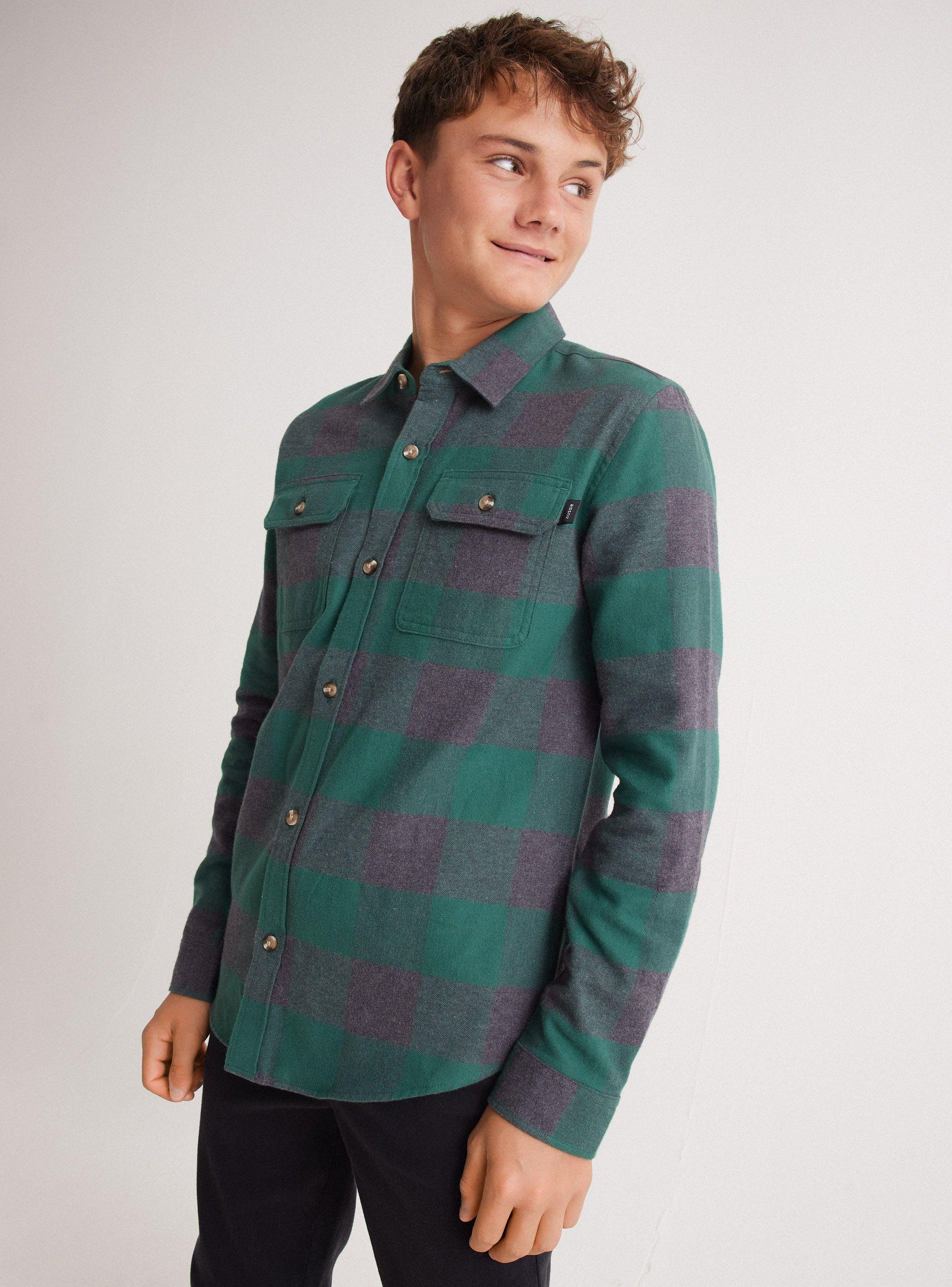 Camisa De Vestir Franela Estampada-0