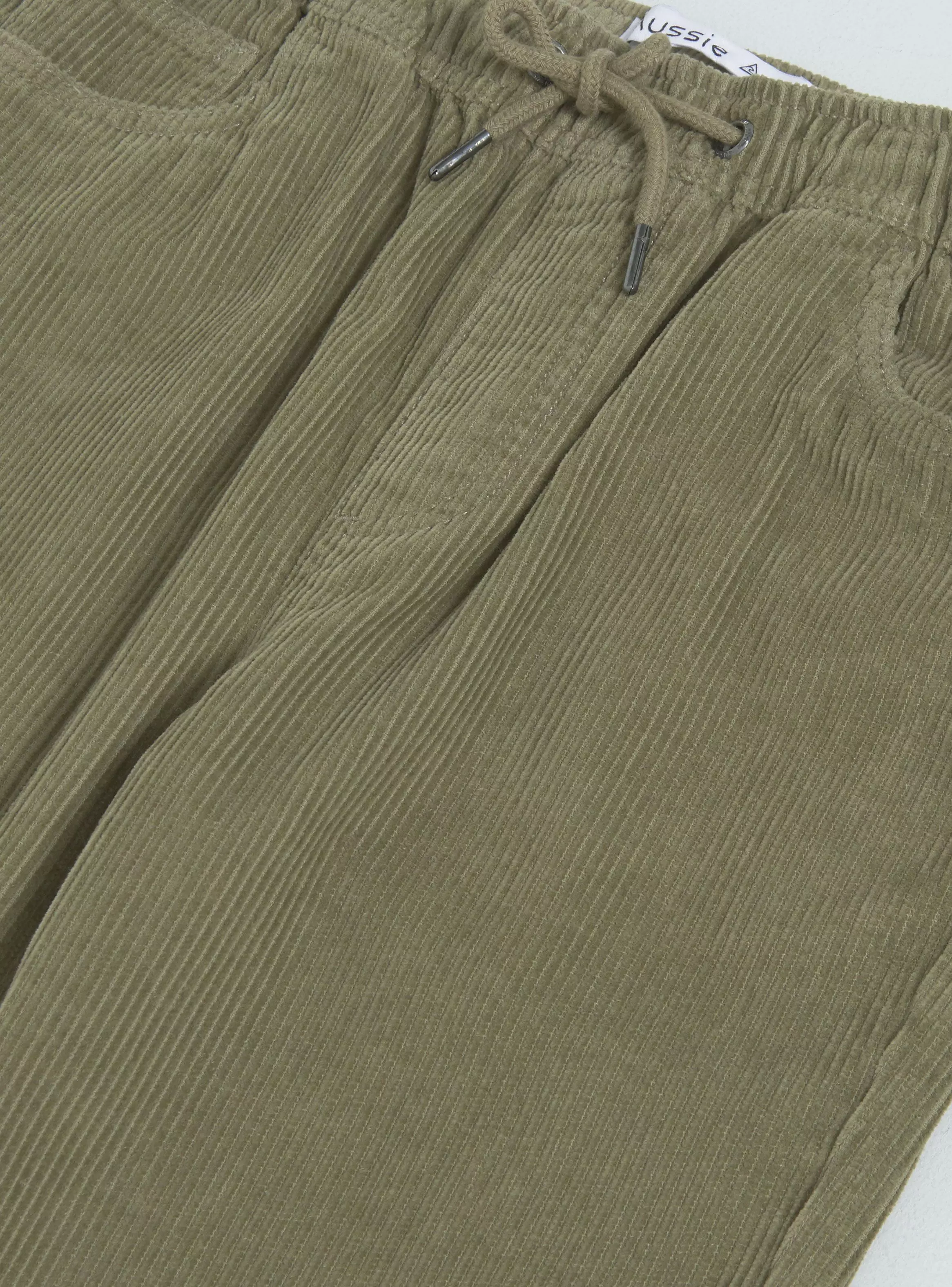 Pantalón Jogger Ajustable Cotelé-4