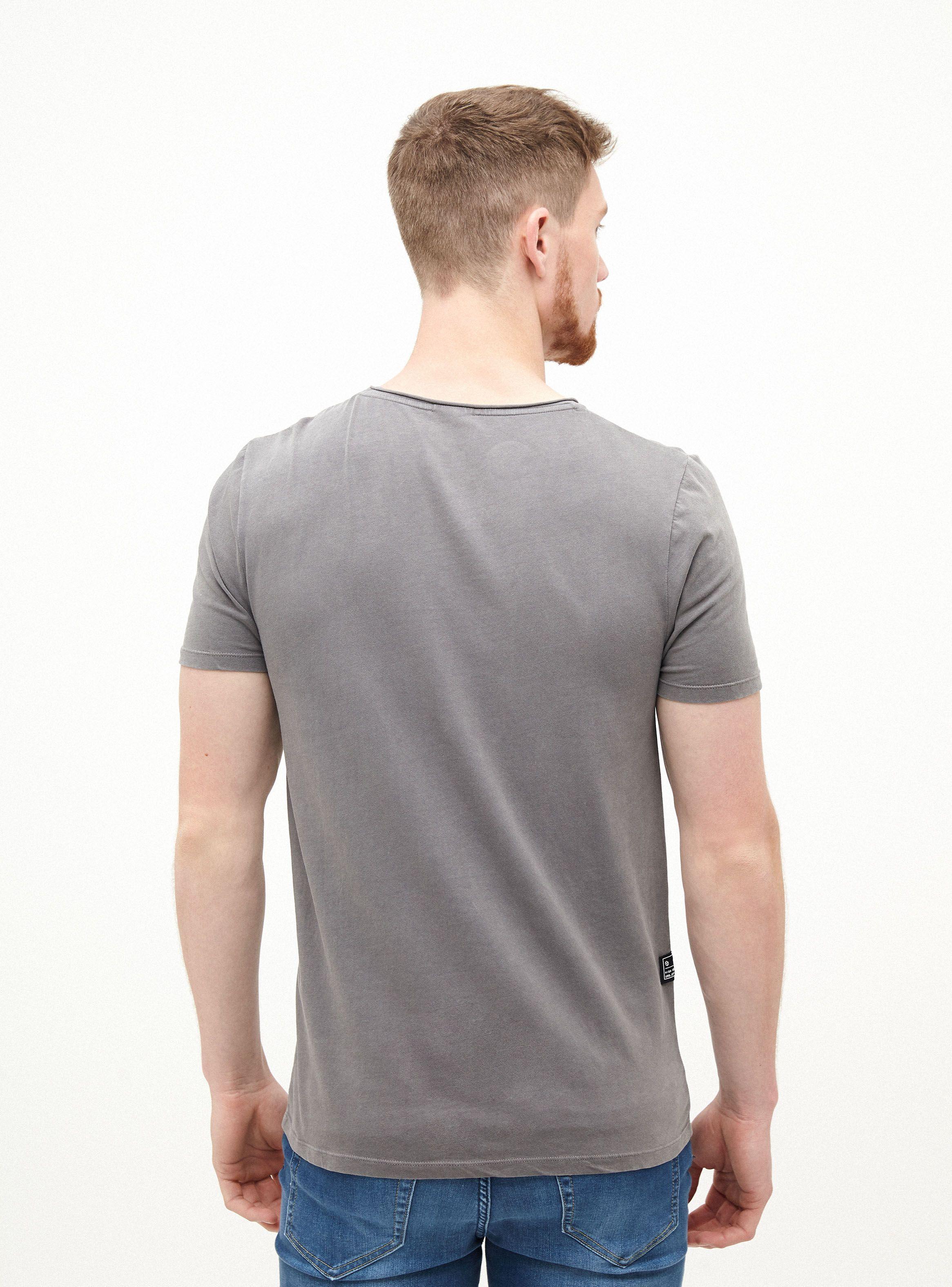 Polera Muscle Fit Lavada Basic-1