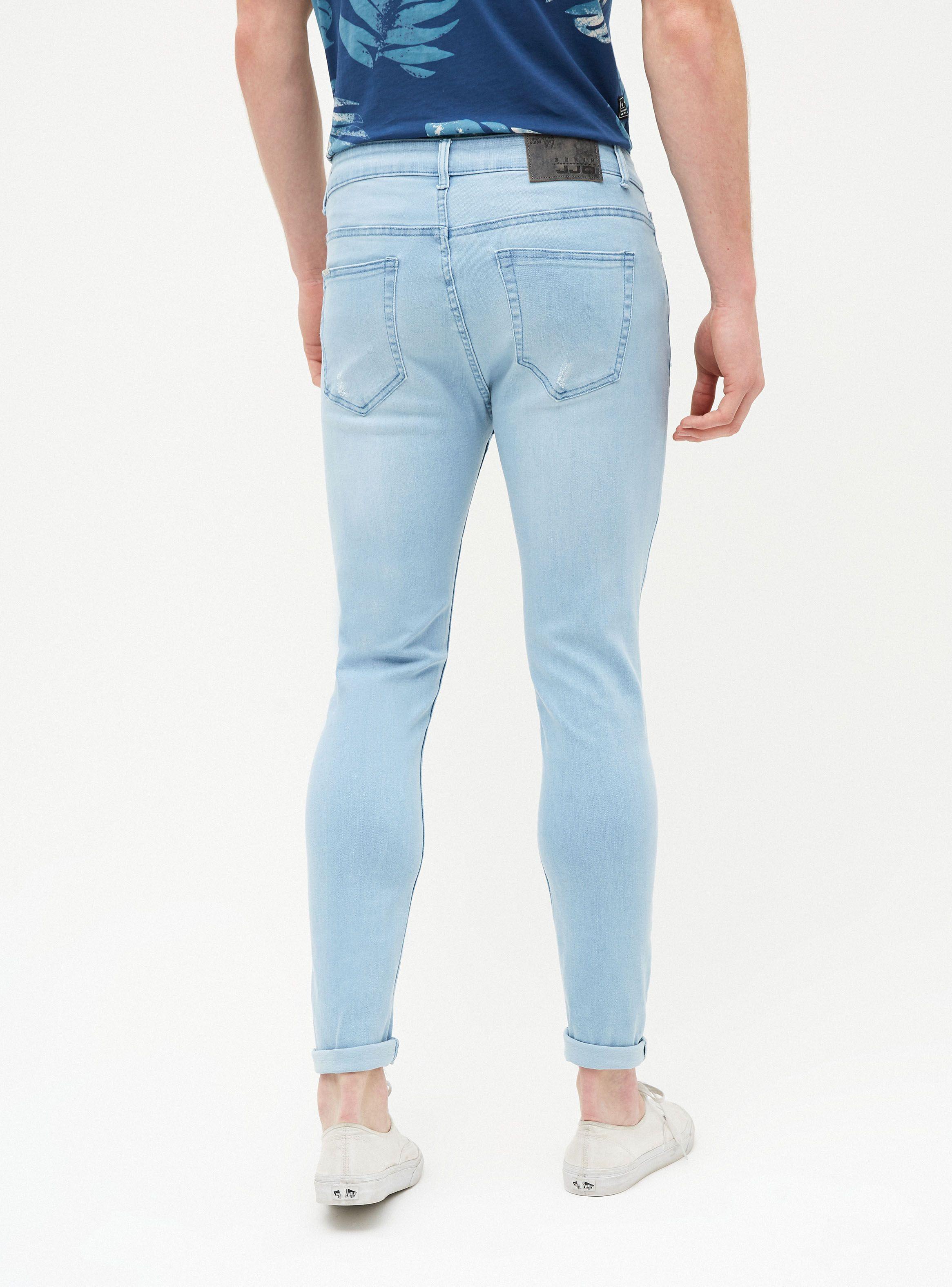Jeans Super Skinny Rasgados Denim JJO-1