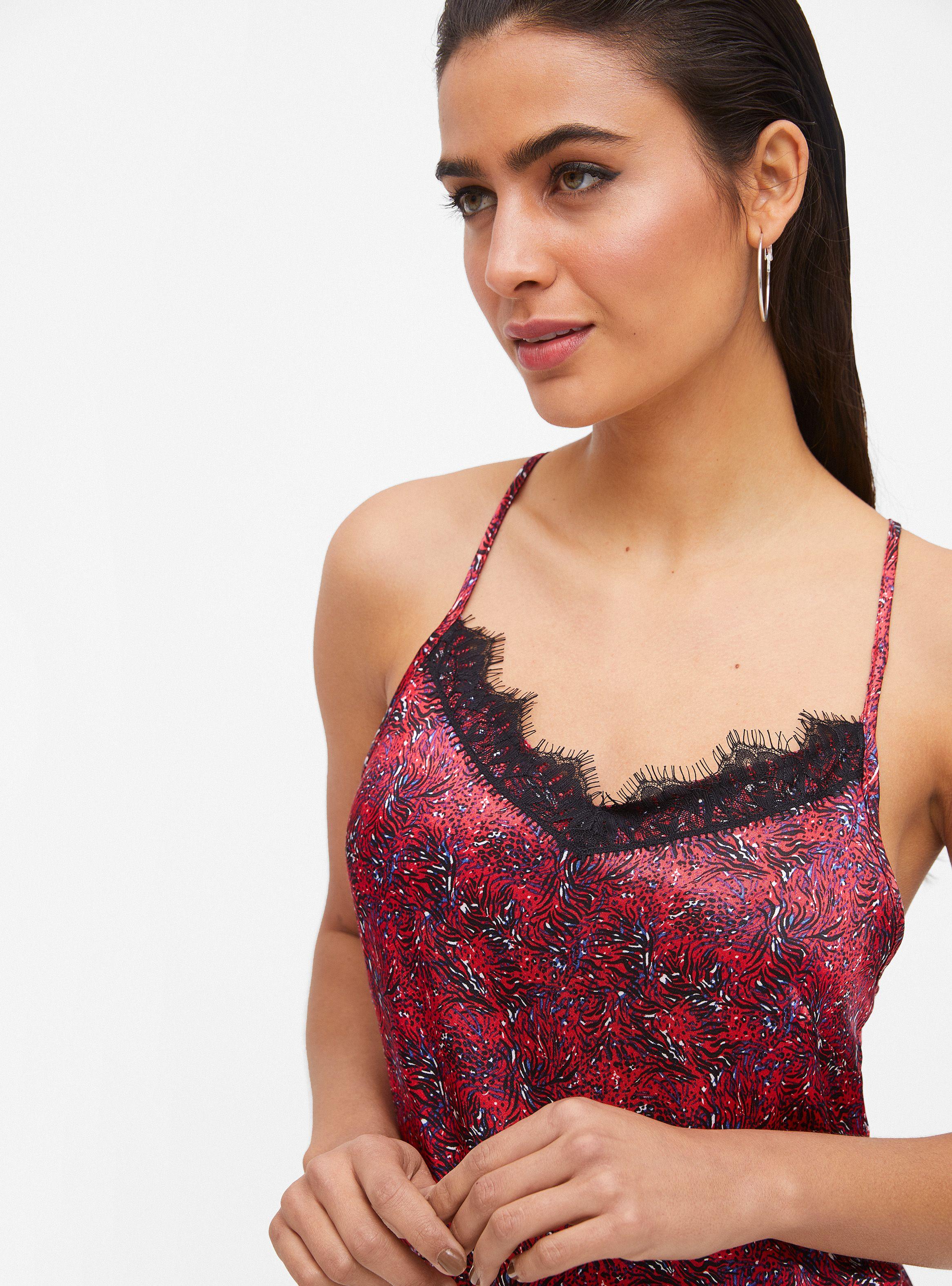 Blusa Espalda Cruzada Full Aplicación Encaje-2