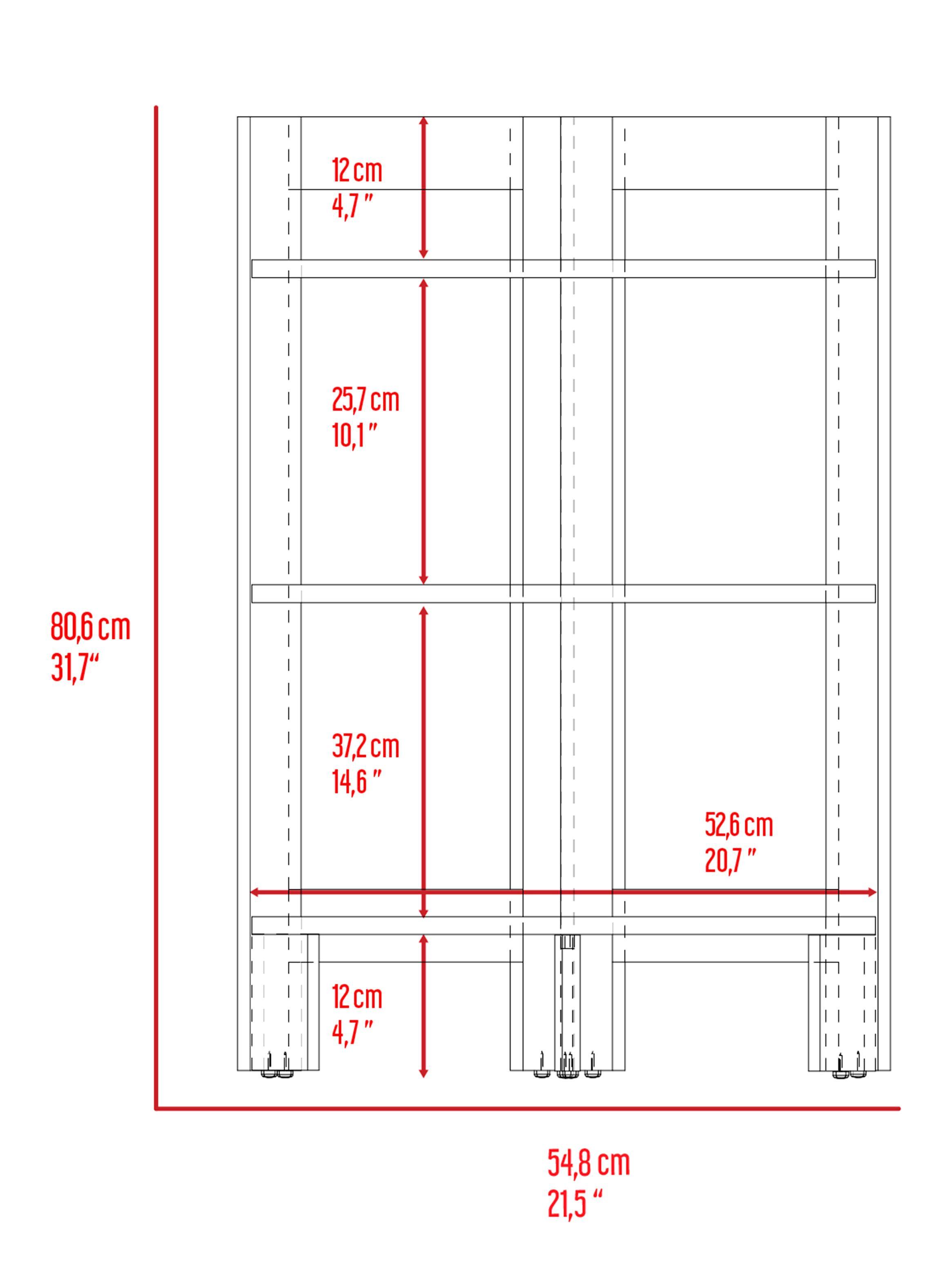 Mesa Auxiliar Esquinera Riga 80.6 cm-2