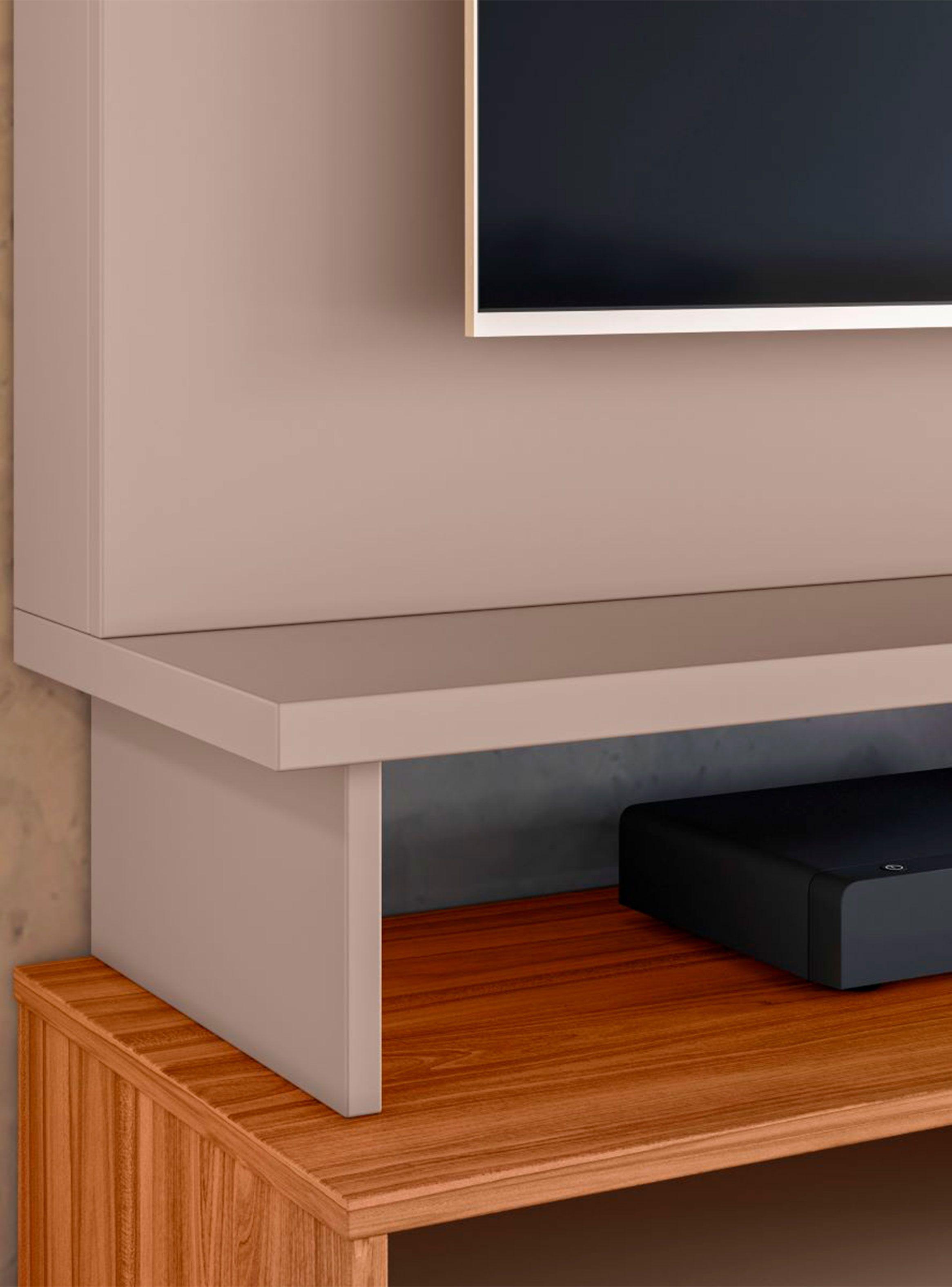 Estante TV 70" Dallas Bicolor-3