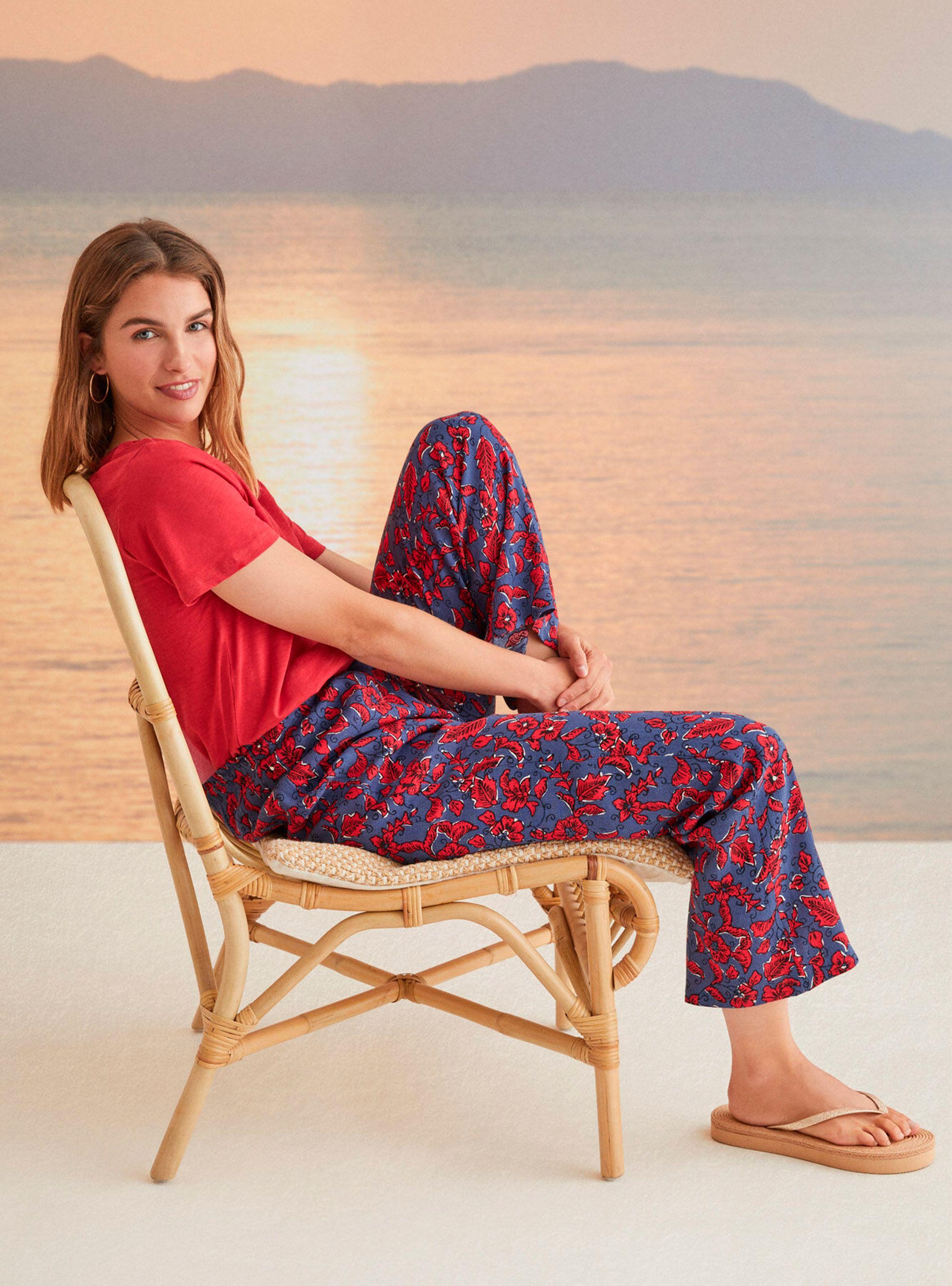 Pantalón Largo Boho Cinturilla-3
